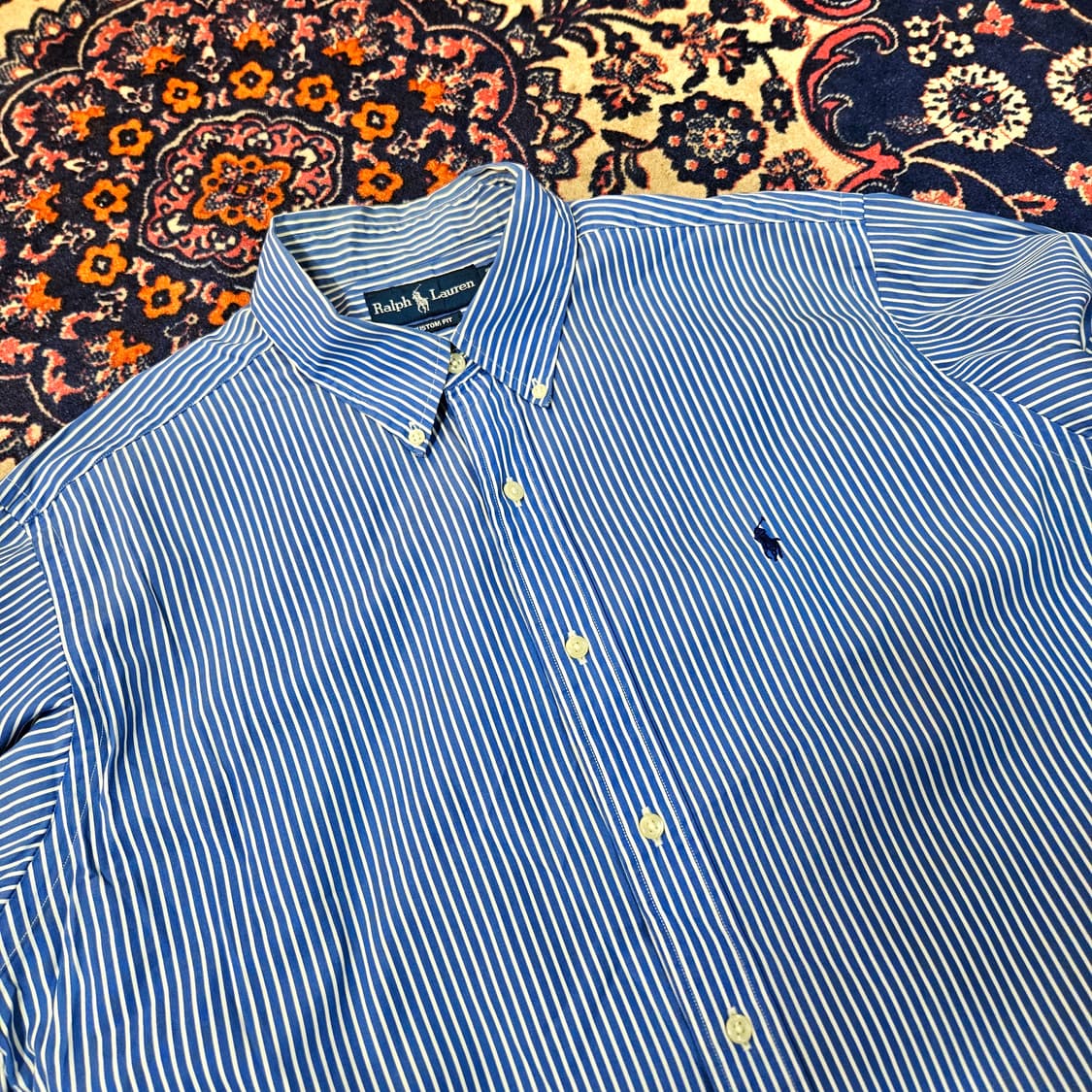 폴로랄프로렌 빈티지 스몰 로고 스트라이프 드레스셔츠   상품이미지2