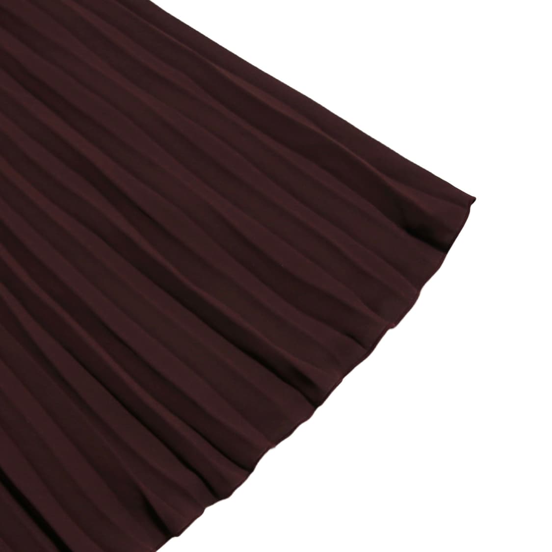 Brown Pleats Midi skirt 상품이미지2