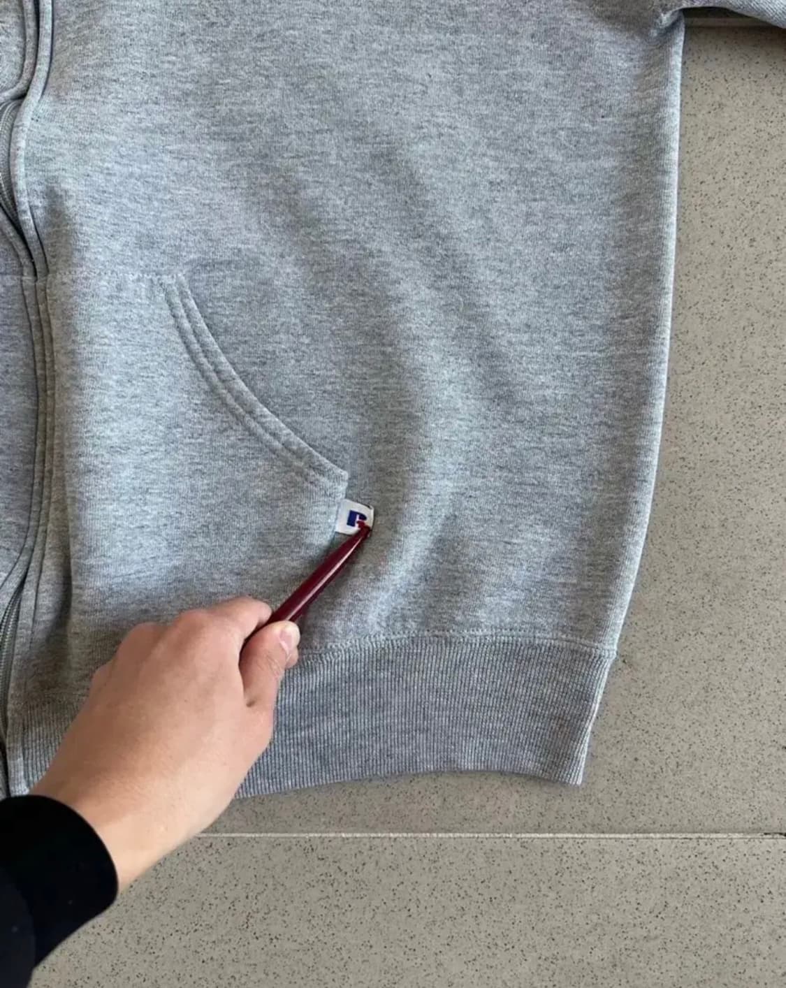 90s 러셀 후드집업 xl 상품이미지3