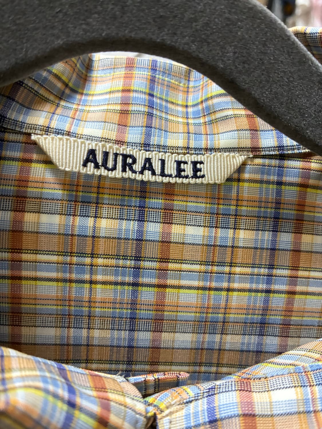 Auralee 슈퍼 울라이트 셔츠 상품이미지2