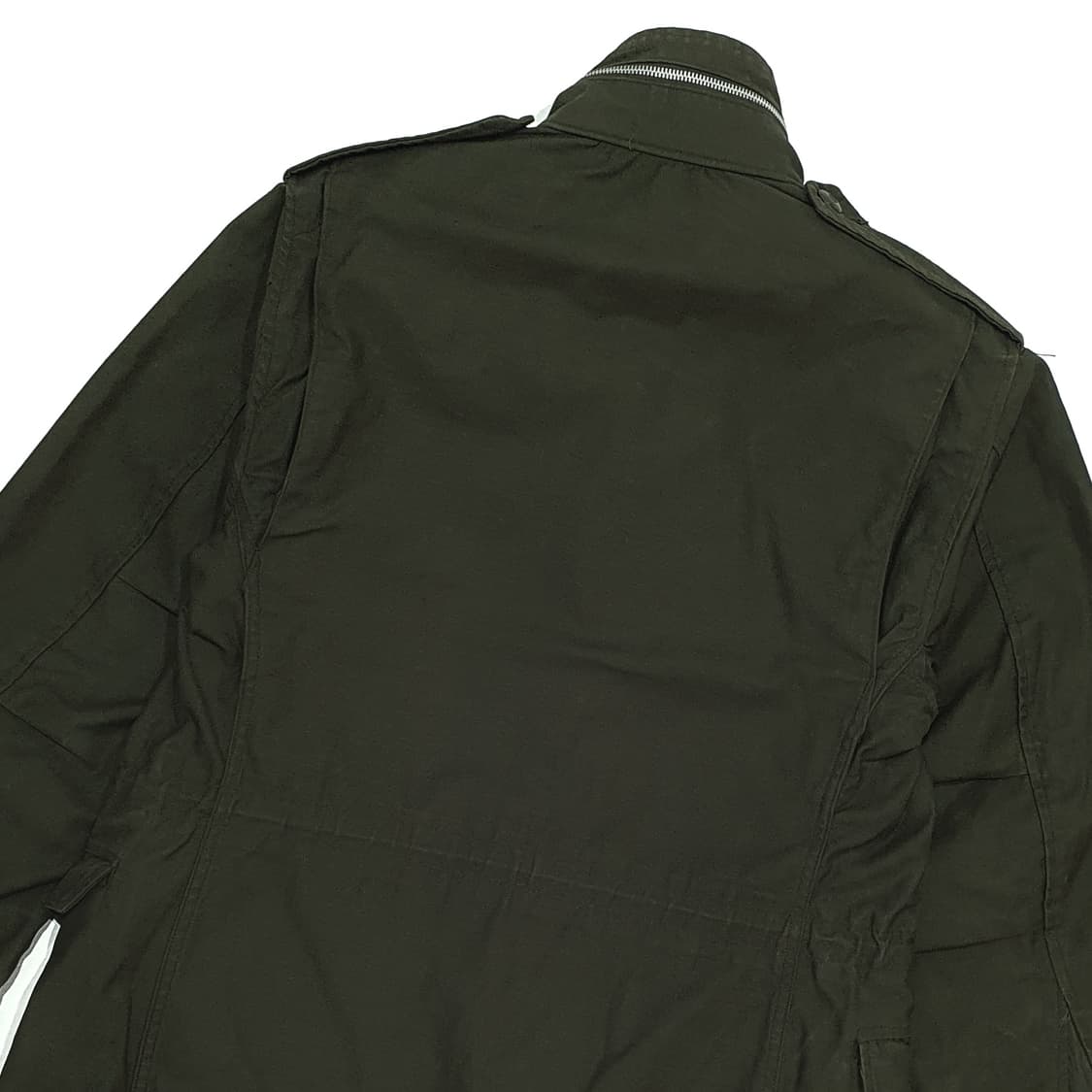 m65 필드자켓 2세대 스몰 숏 (100) 회색안감 민트급 상품이미지5