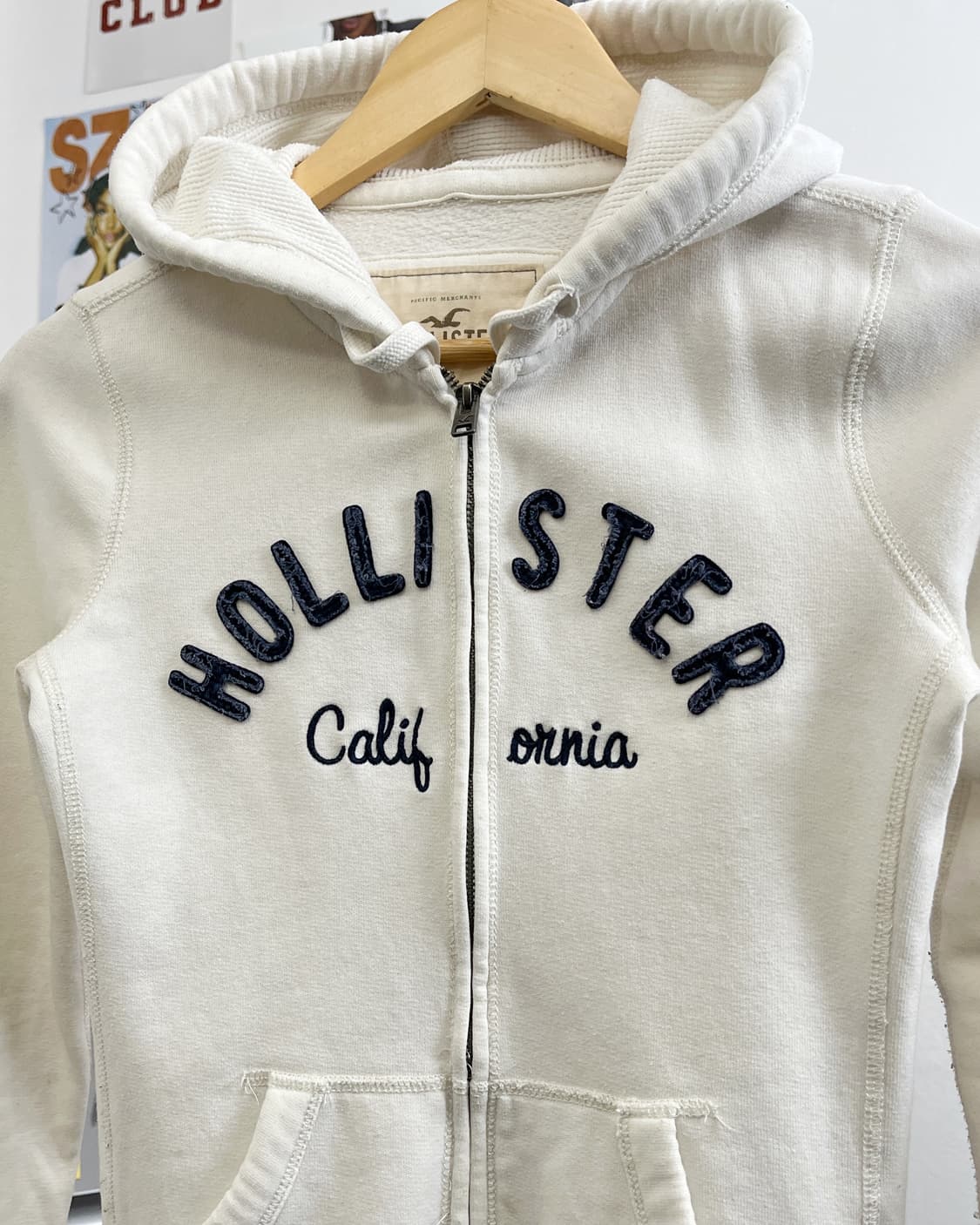 홀리스터 아치로고 후드집업 상품이미지6