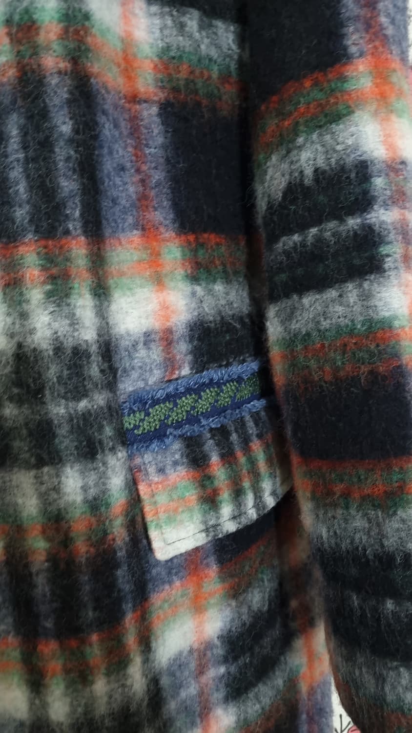 베네통) 이자벨 스콧 체크 코트 66 상품이미지5