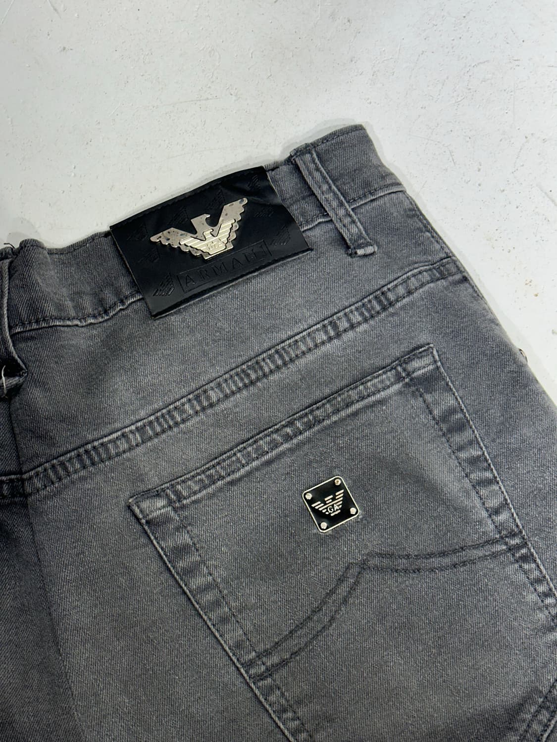 아르마니 진스 차콜 데님 청바지  상품이미지6
