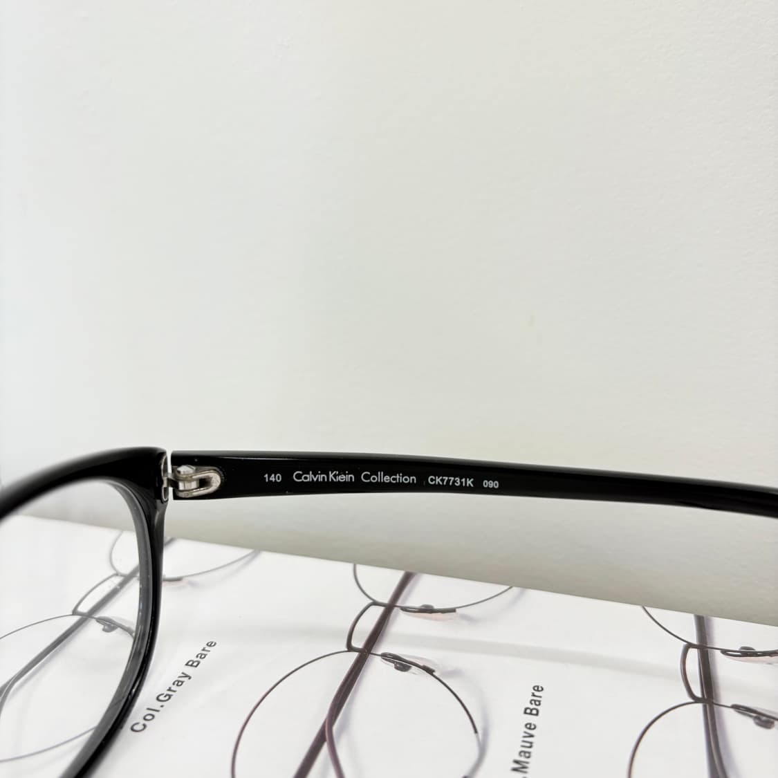 캘빈클라인 뿔테 빈티지안경 상품이미지5