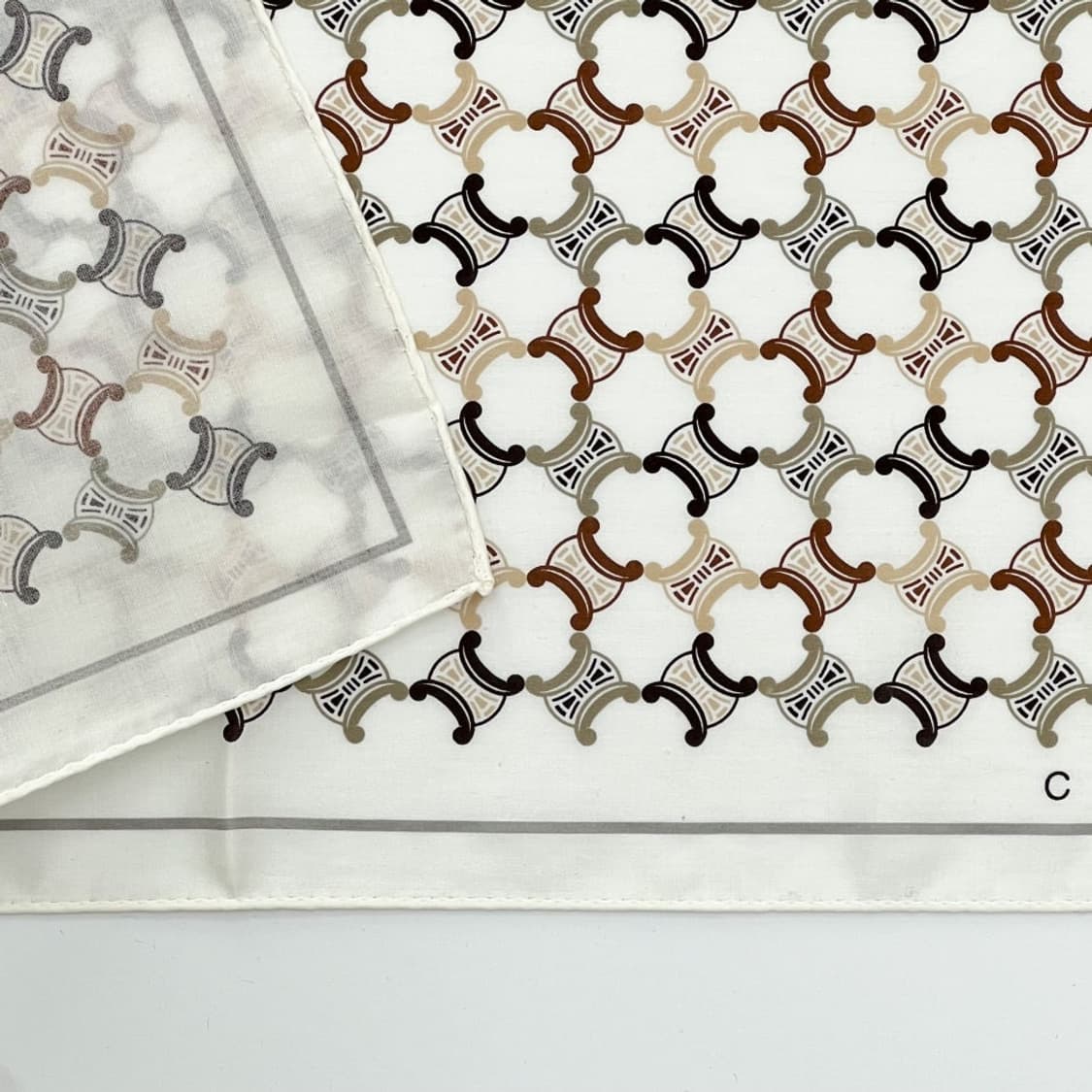 (새상품) celine / 셀린느 쁘띠스카프 손수건 상품이미지4