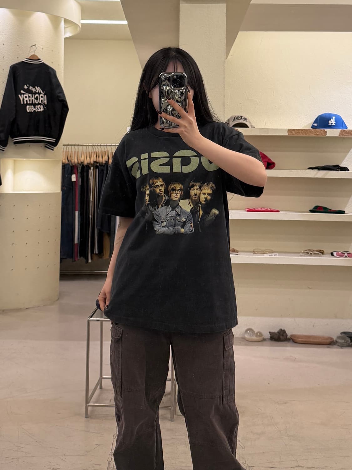 빈티지 오아시스 2006 월드투어 반팔 티셔츠 U1684 상품이미지1