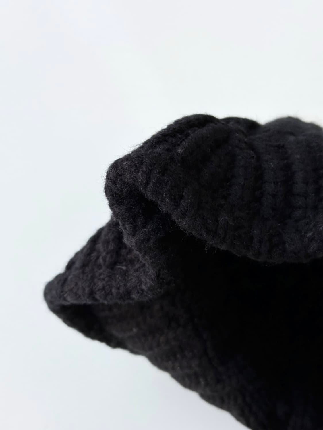 케이블 니트 버킷햇 상품이미지2