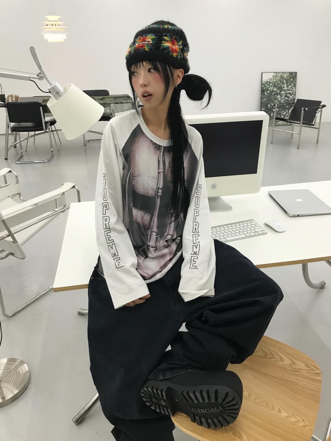 슈프림 기거 래글런 롱슬리브 - 23Fw ( ⭐️레어⭐️ )  상품이미지4