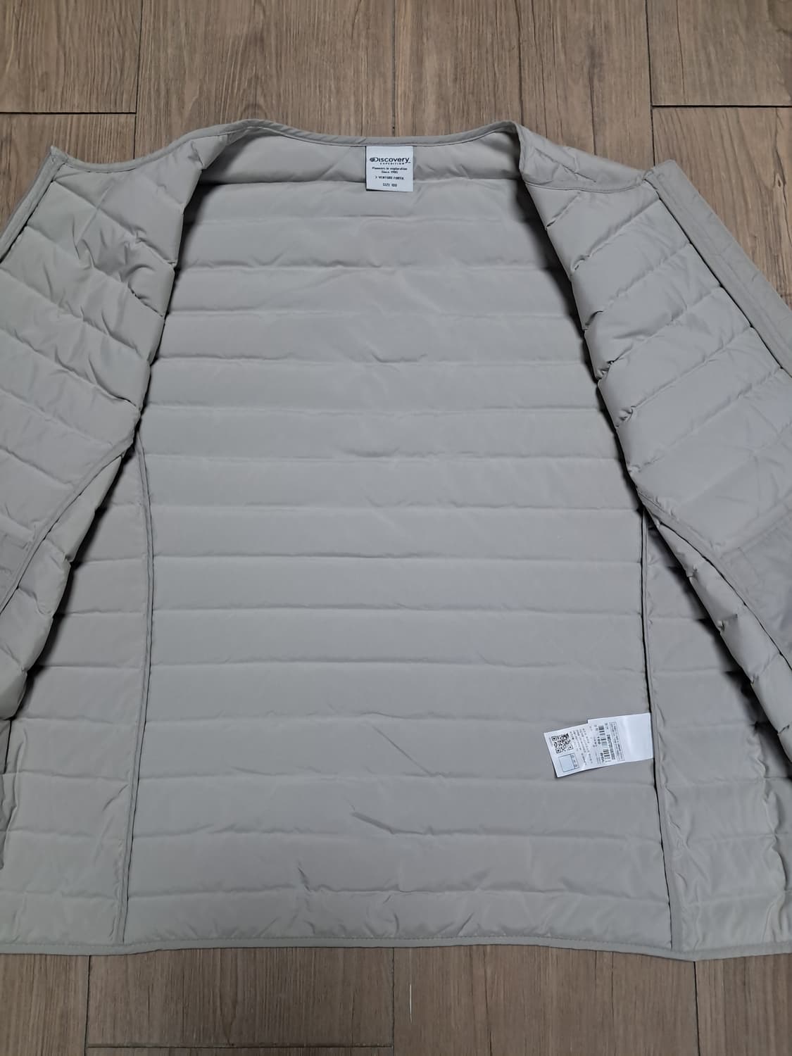 디스커버리 경량 패딩조끼 100 상품이미지7