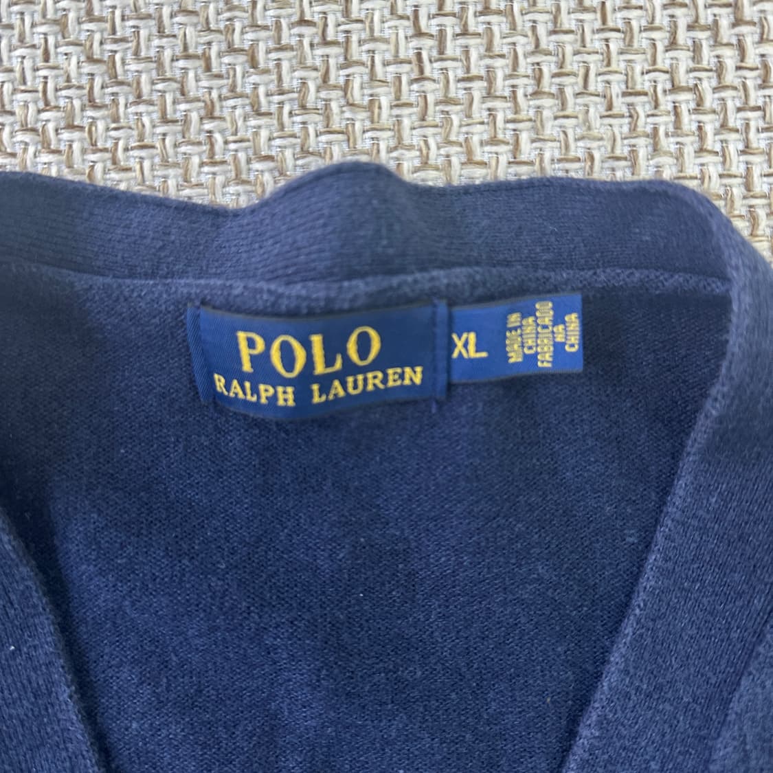 XL 폴로랄프로렌 브이넥 니트 가디건0403D 상품이미지2