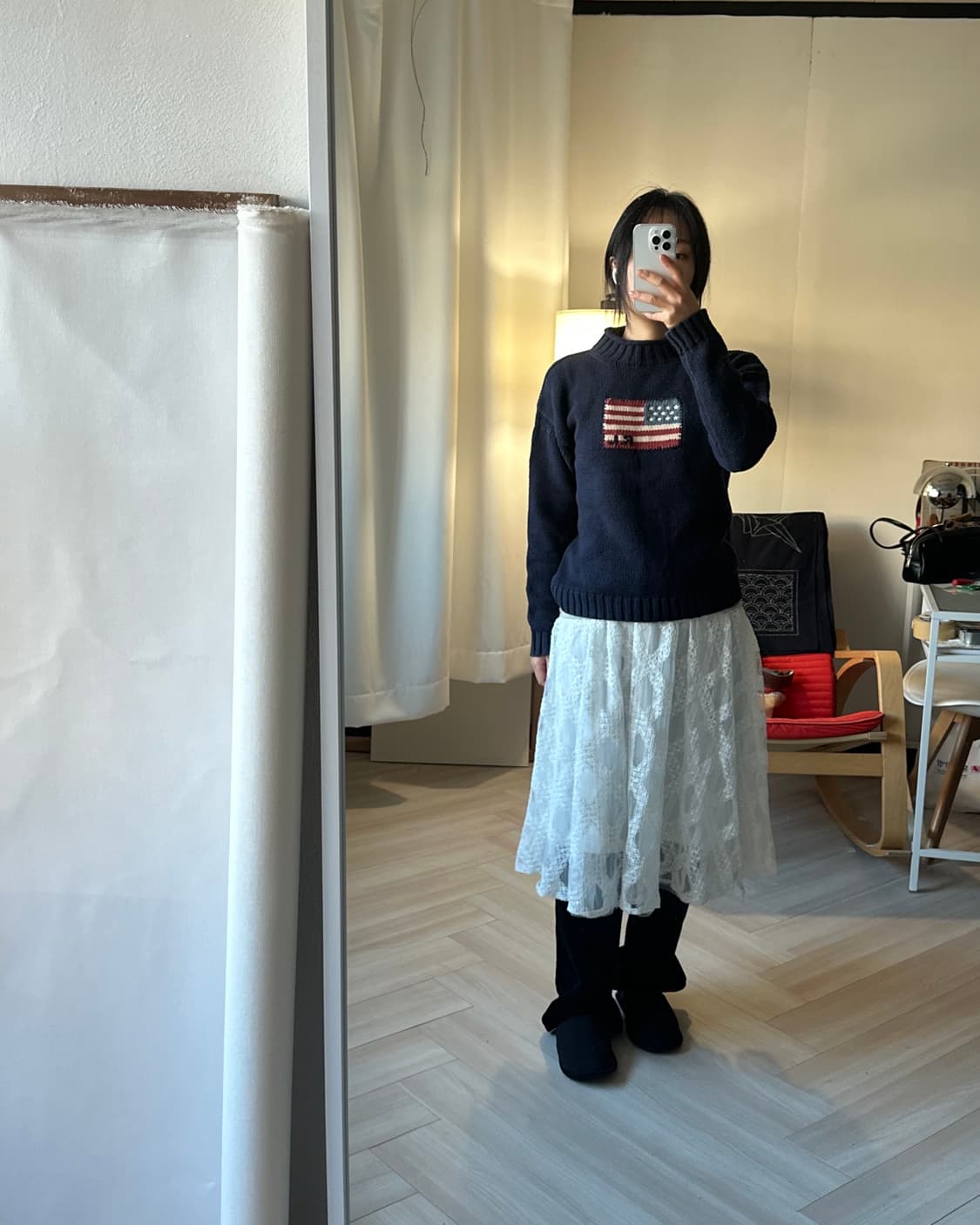 [POLO SPORT] 90’s usa flag knit sweater 상품이미지7