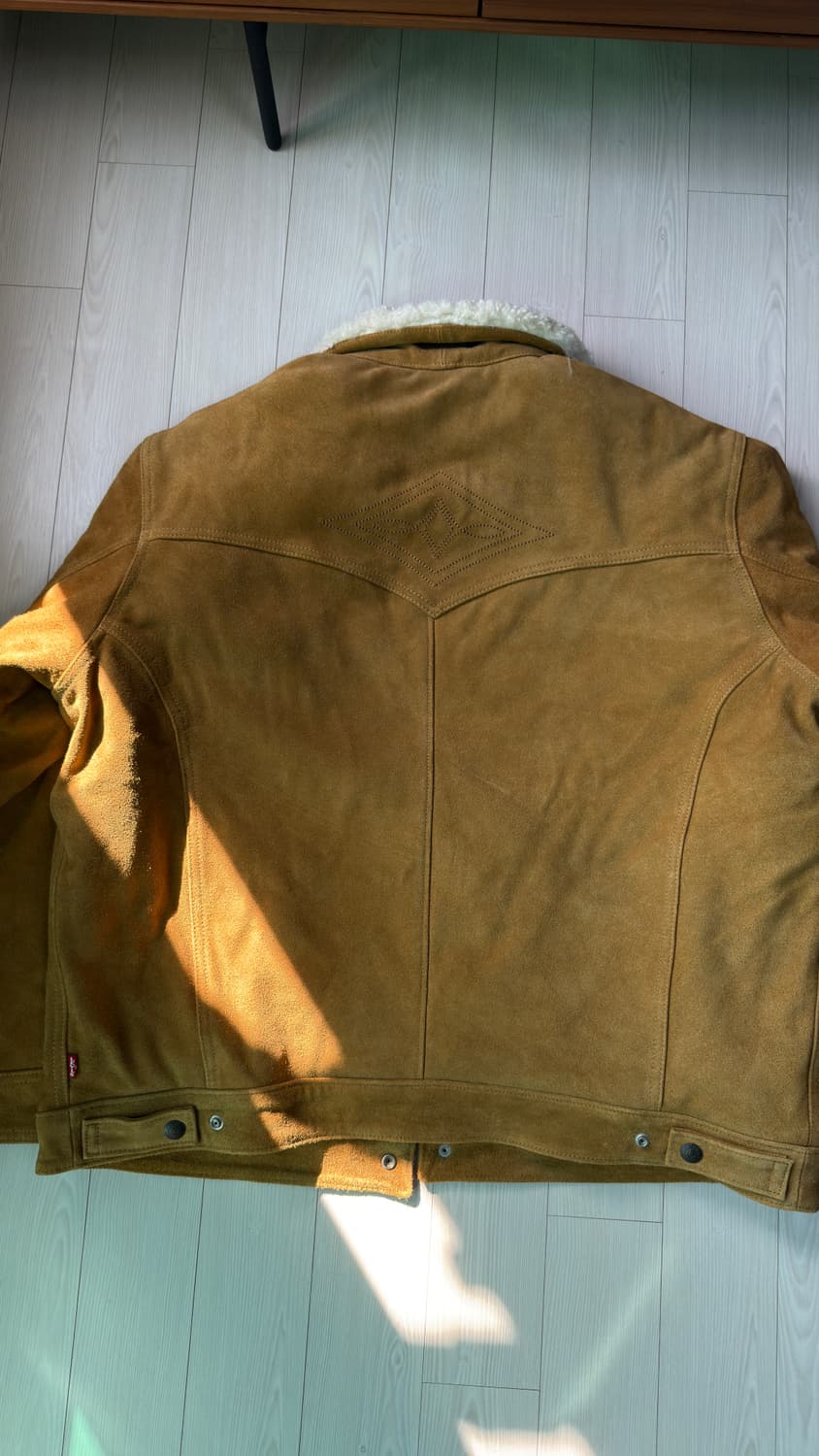 리바이스 프리미엄 웨스턴 스웨이드 트러커 라지 상품이미지3