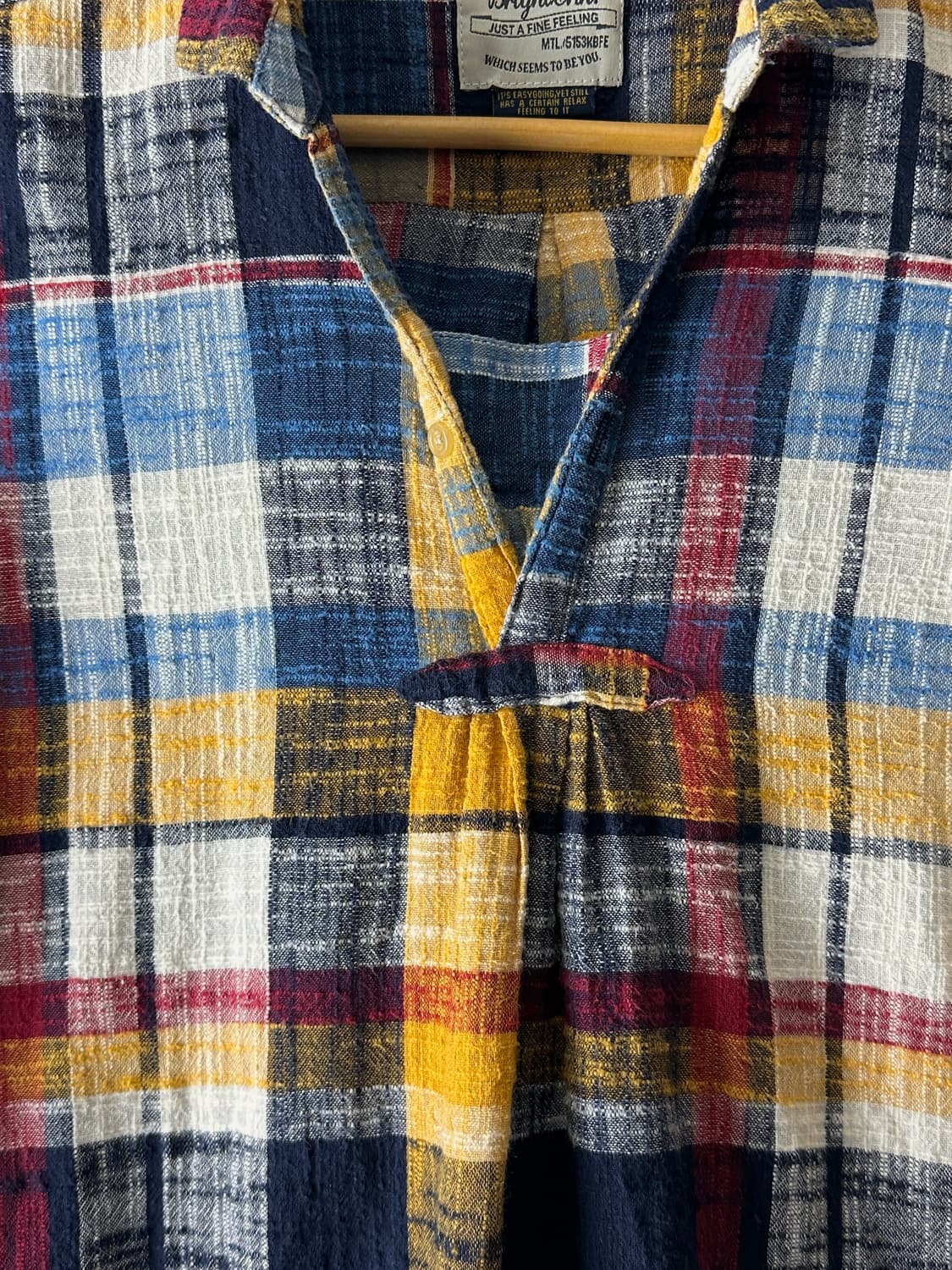 Brightehk 멀티 컬러 체크 셔츠 상품이미지9