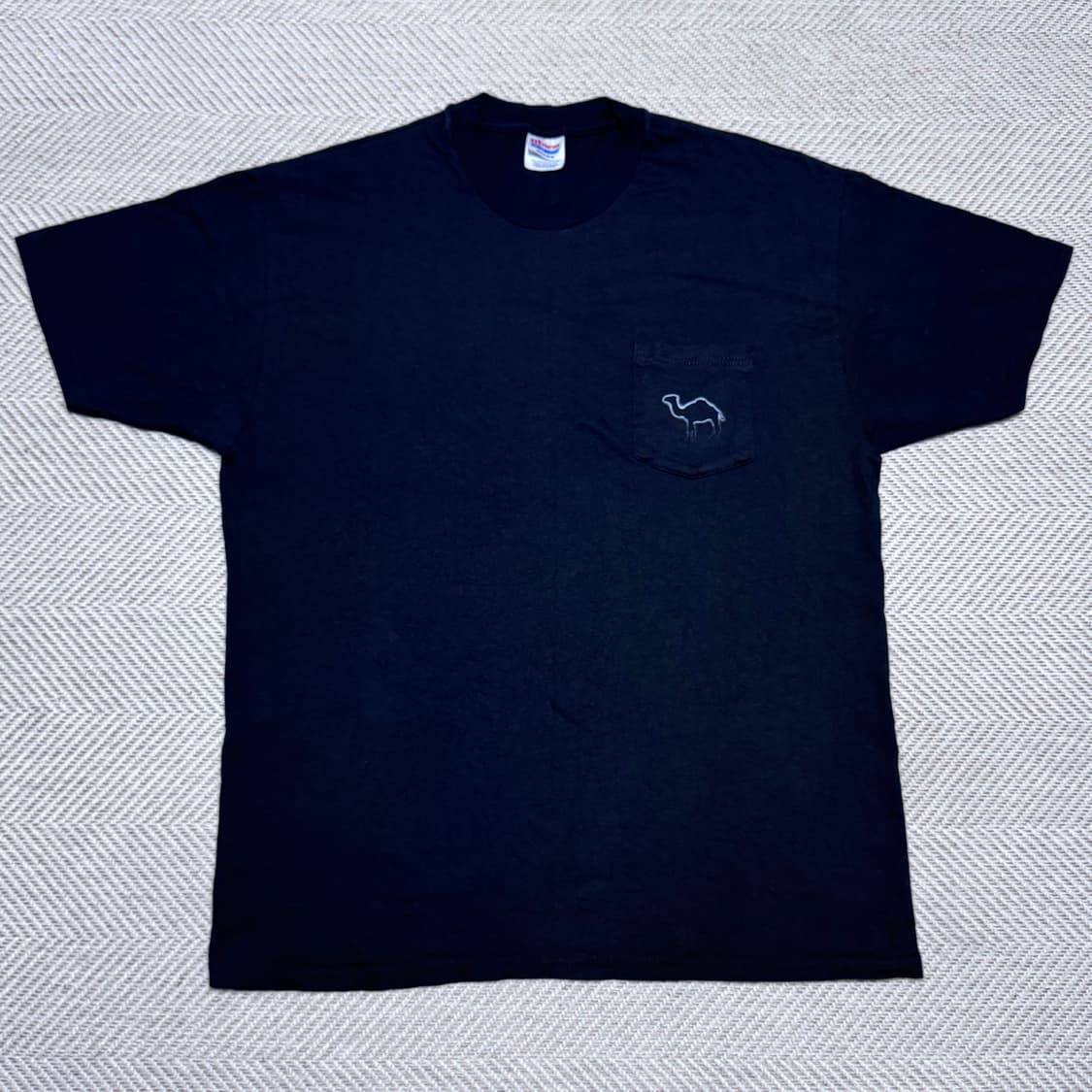 (XL) 9Os 빈티지 카멜 프로모 이클립스 포켓 티셔츠 상품이미지3