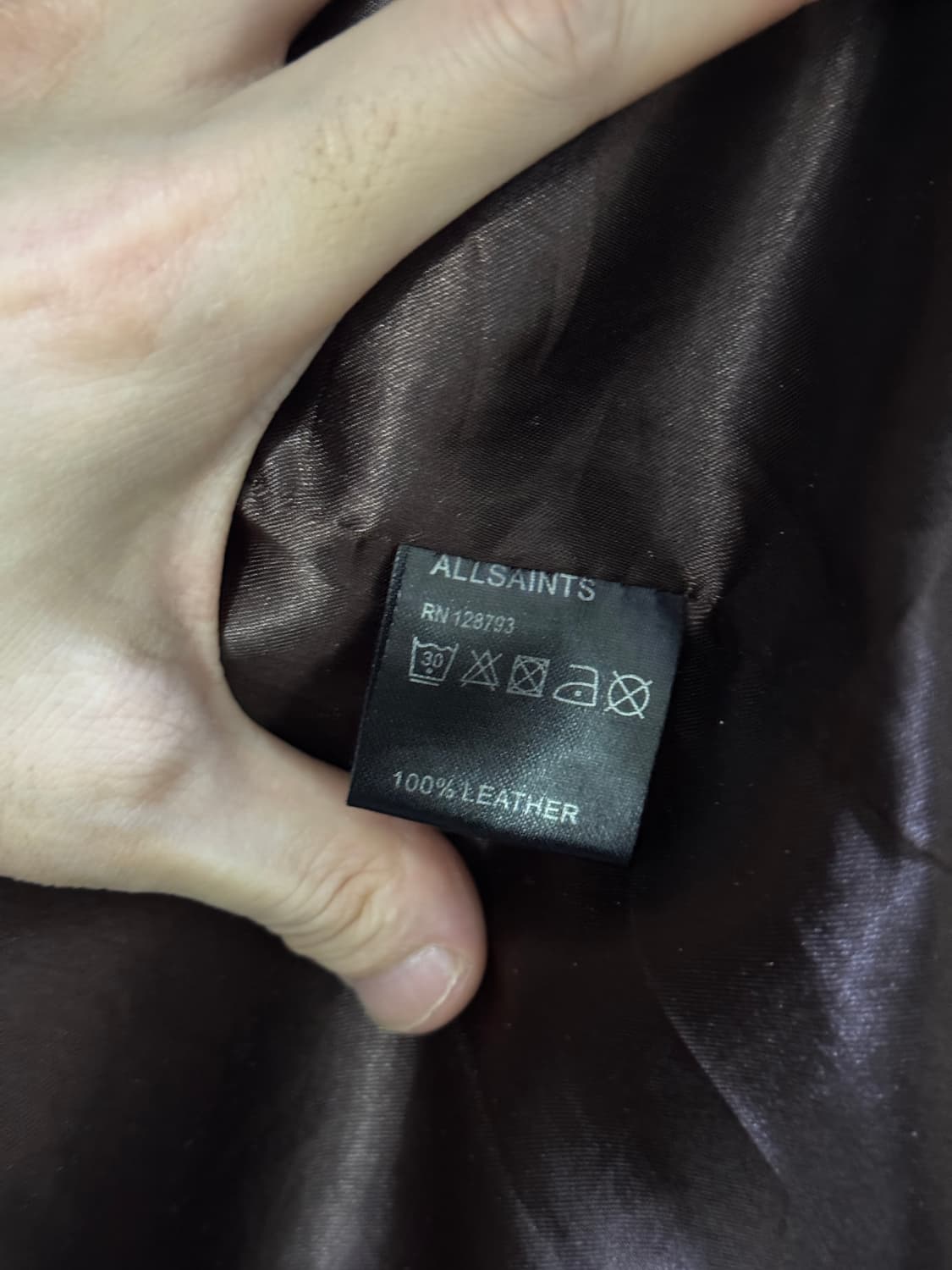올세인츠 레더자켓 상품이미지4
