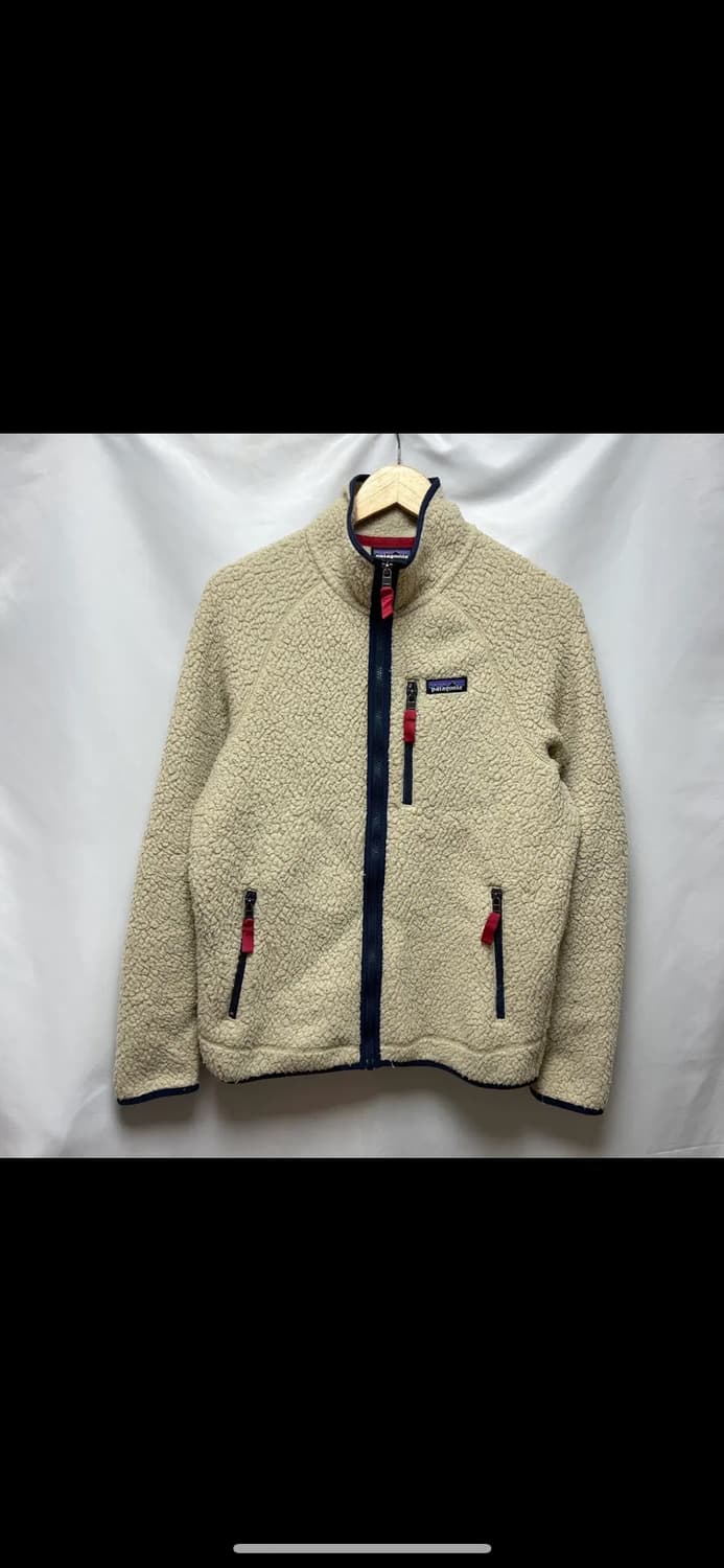 [정품/M] 파타고니아 클래식 레트로 아이보리 플리스 후리스 자켓 상품이미지1