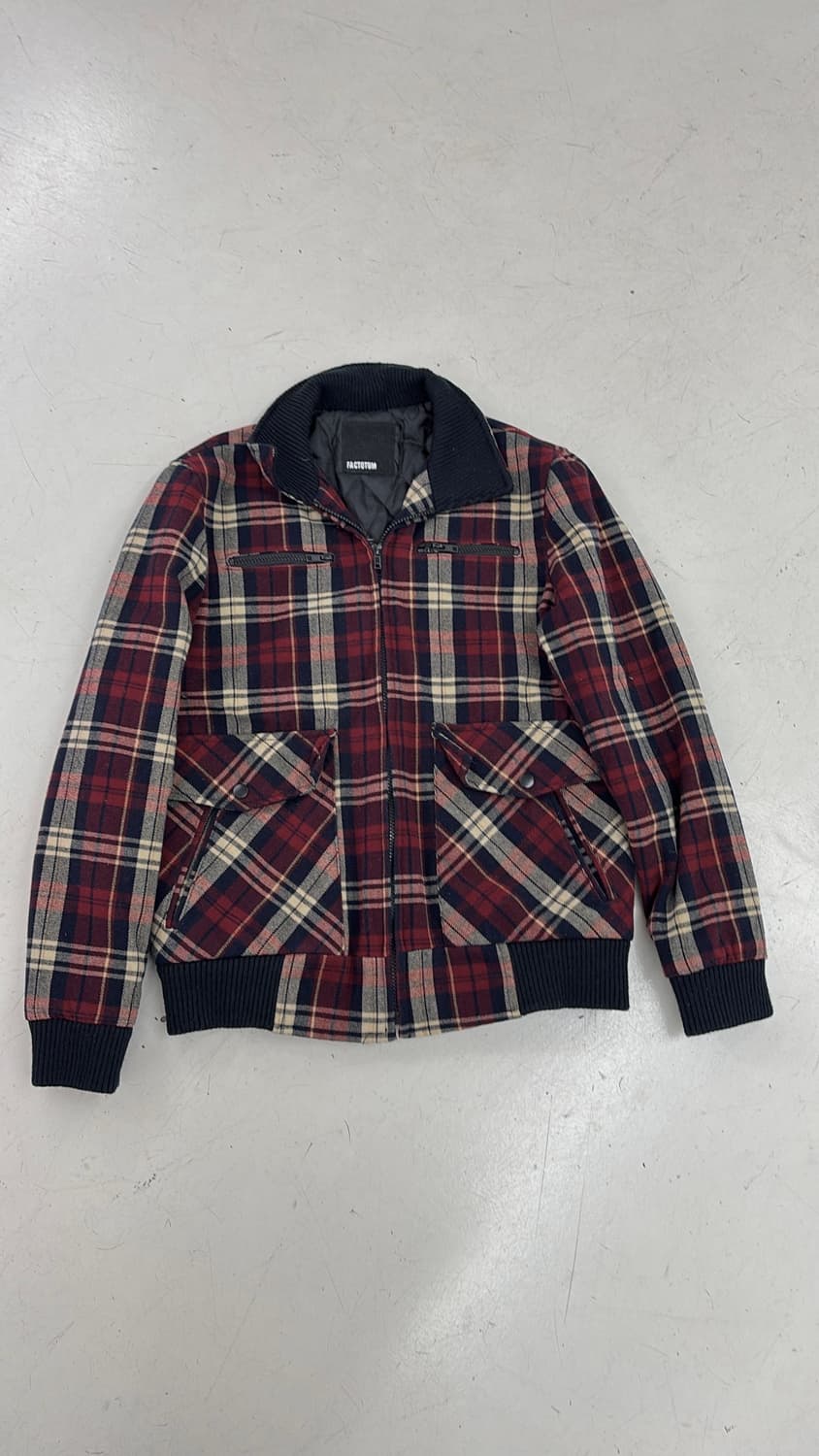 Checker Padded Jacket 상품이미지2