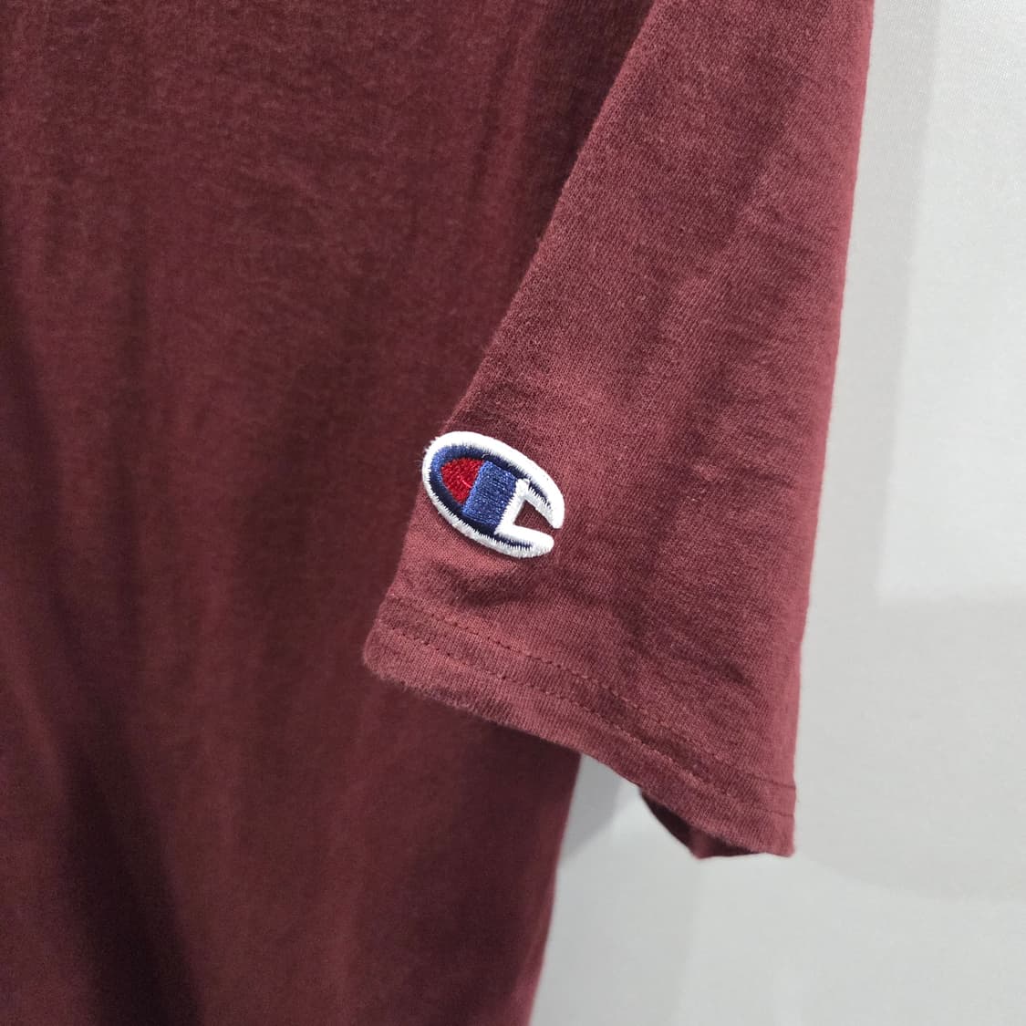 챔피온 반팔티 버건디 L  상품이미지2