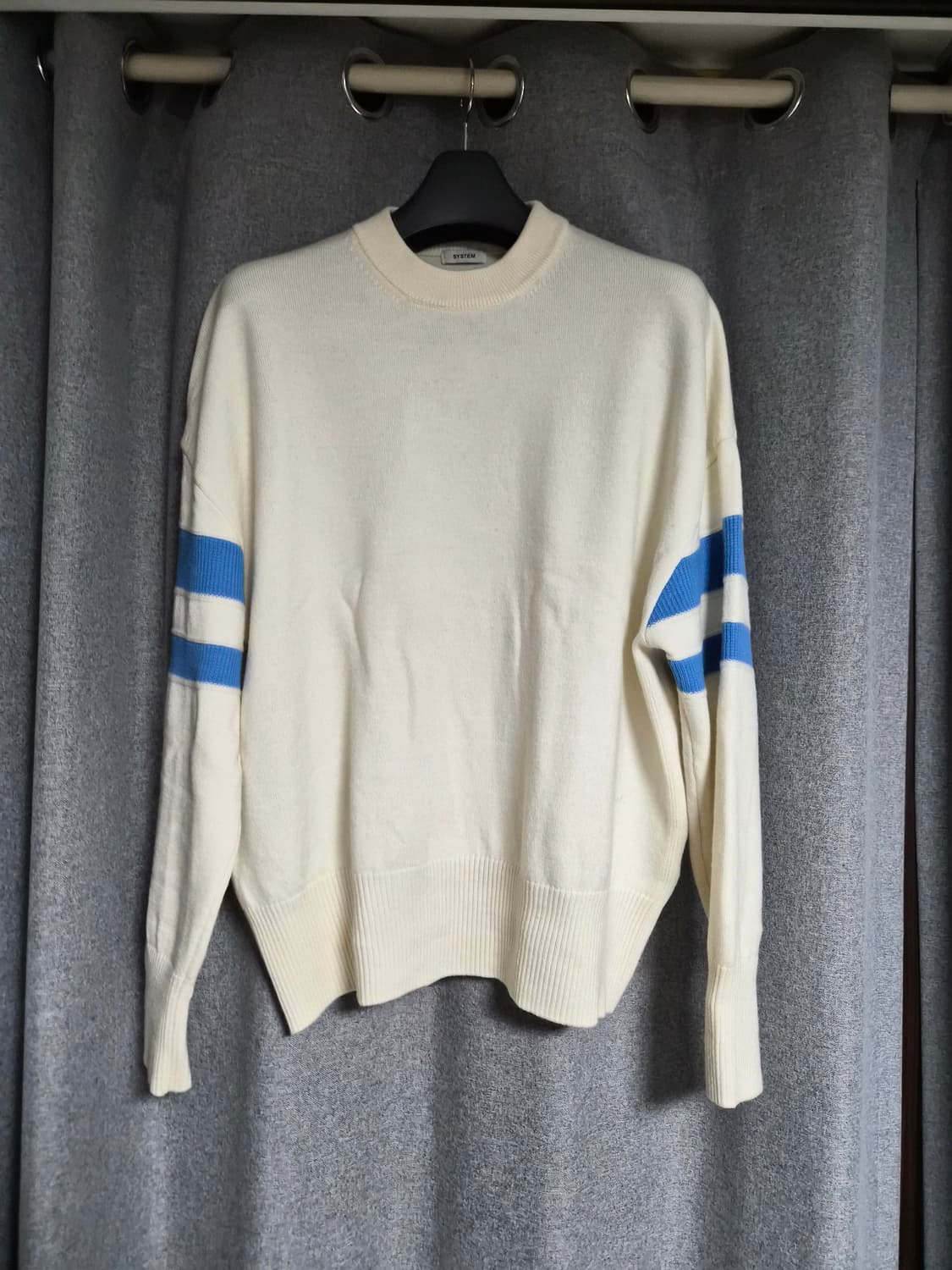 시스템옴므 크롭 니트 팝니다 우영미 타임옴므 솔리드옴므 상품이미지1