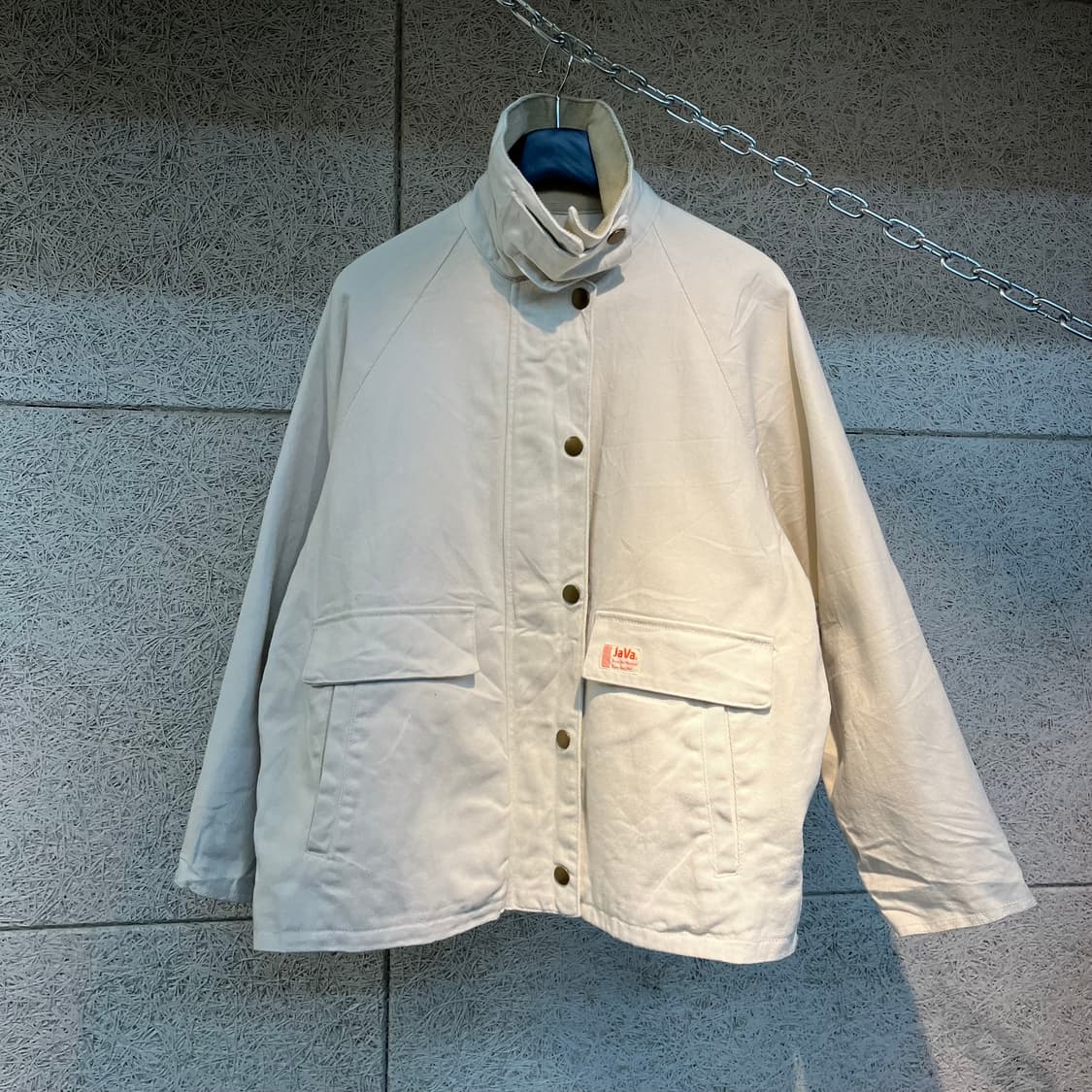 VTG 풀오버 화이트 자켓 상품이미지2