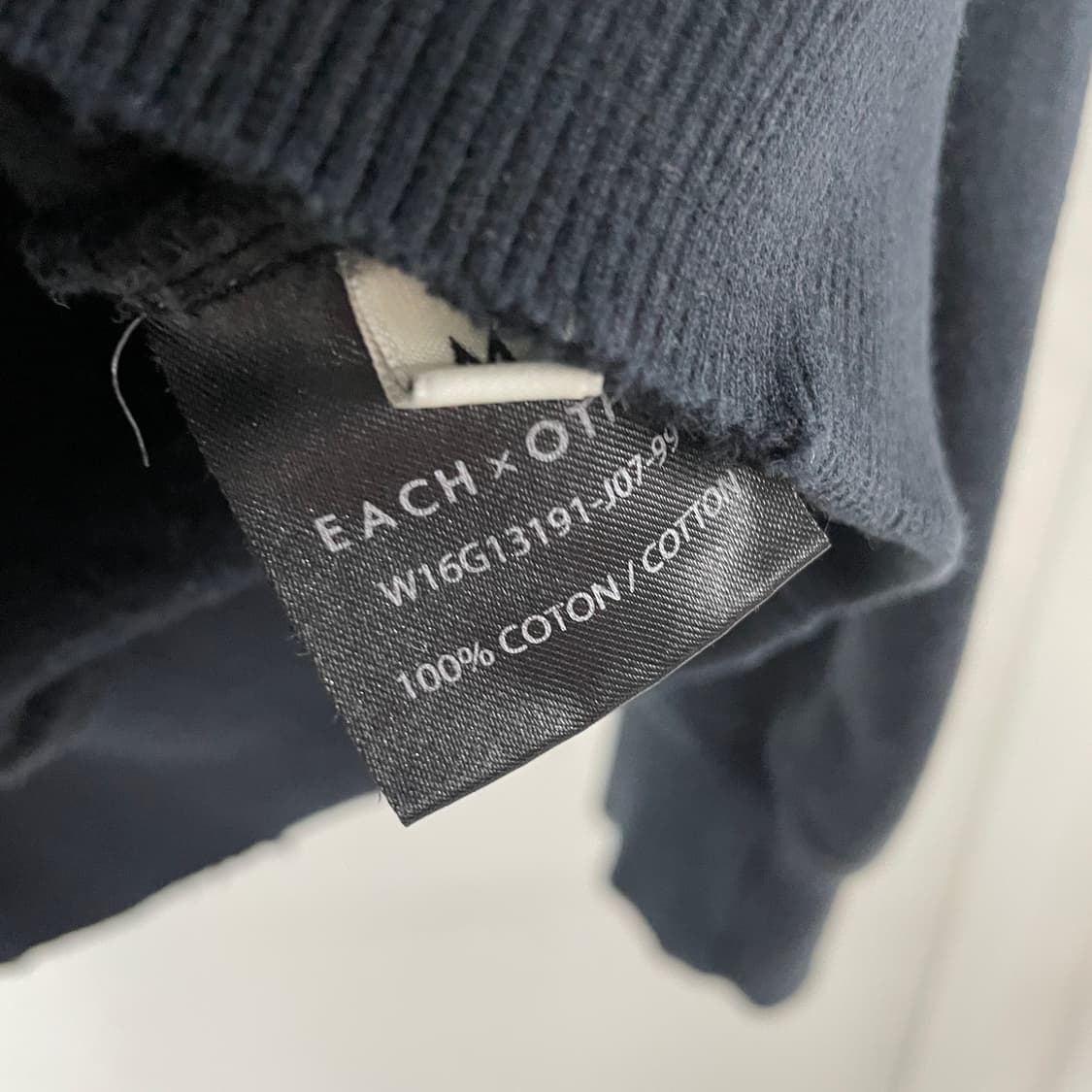 이치아더 맨투맨 M 상품이미지6