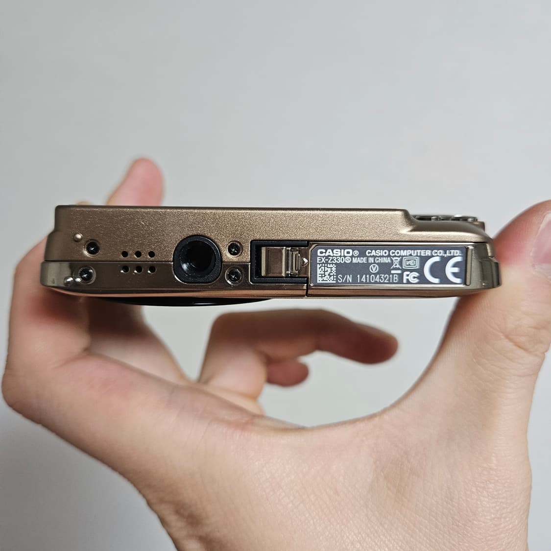 [박스셋] 카시오 엑슬림 EX-Z330 골드 EXILIM 빈티지 디카 상품이미지5