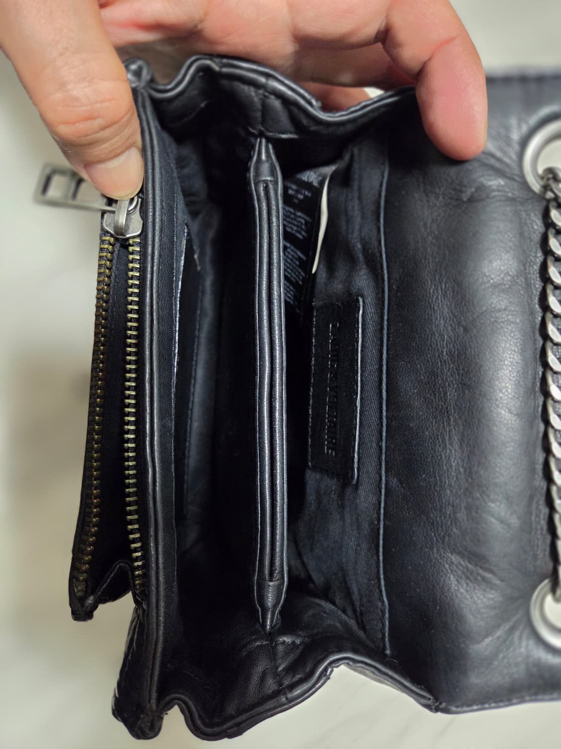 자딕 앤볼테르 램스킨 XS 스키니러브 크로스바디 백 상품이미지8