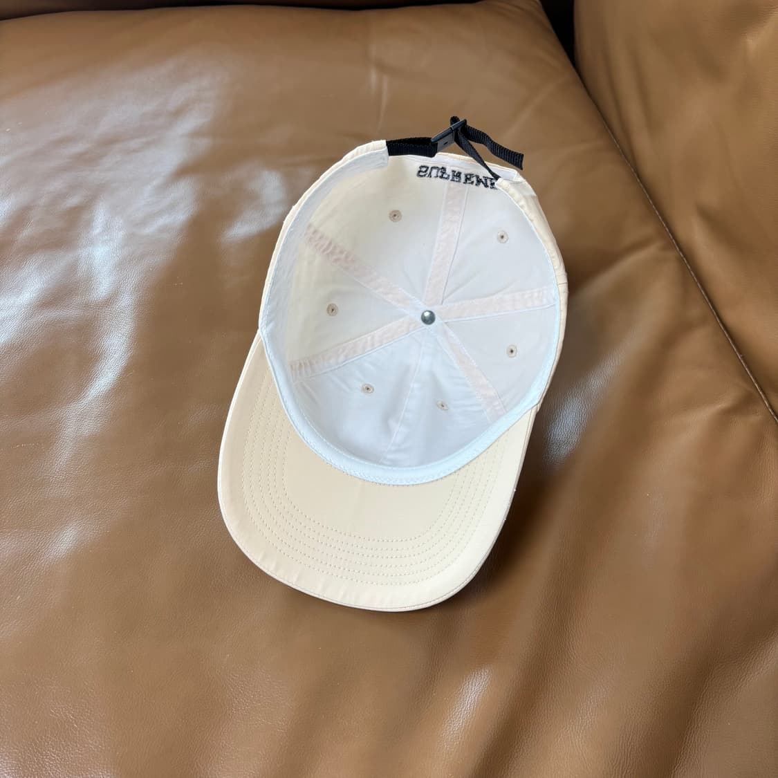 슈프림 6패널 볼캡 모자 22SS 코티드 리넨 내츄럴 상품이미지6
