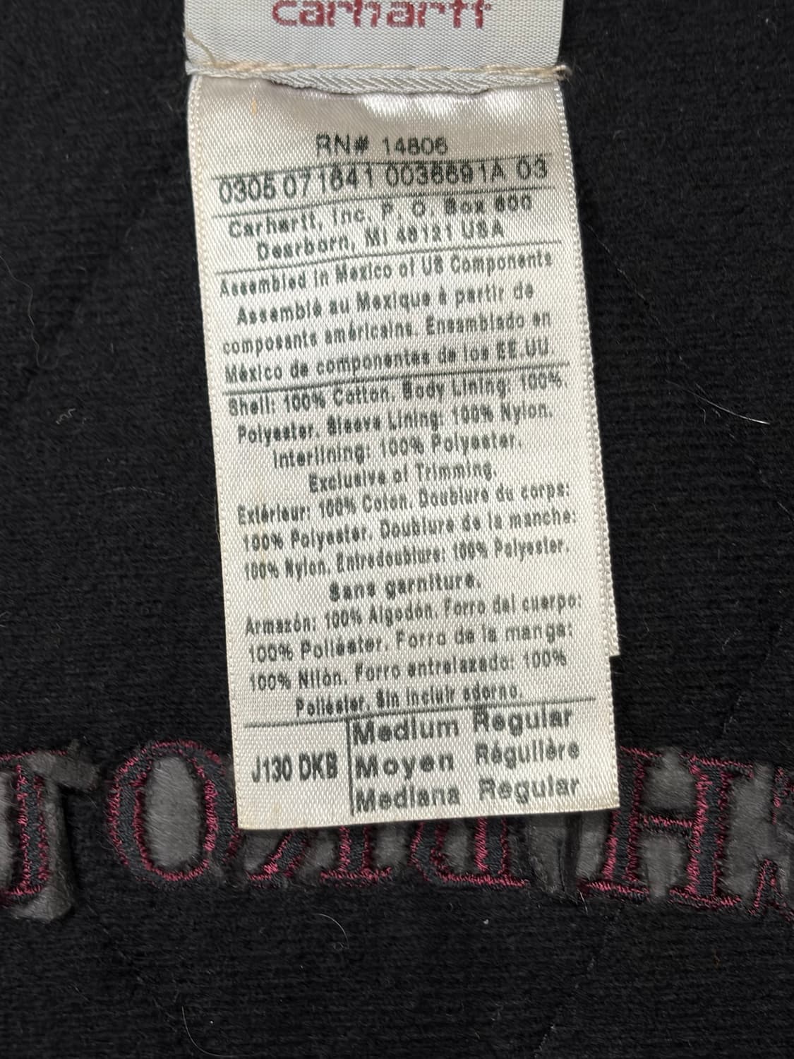 00s 칼하트 j130 dkb 덕액티브 자켓 상품이미지8