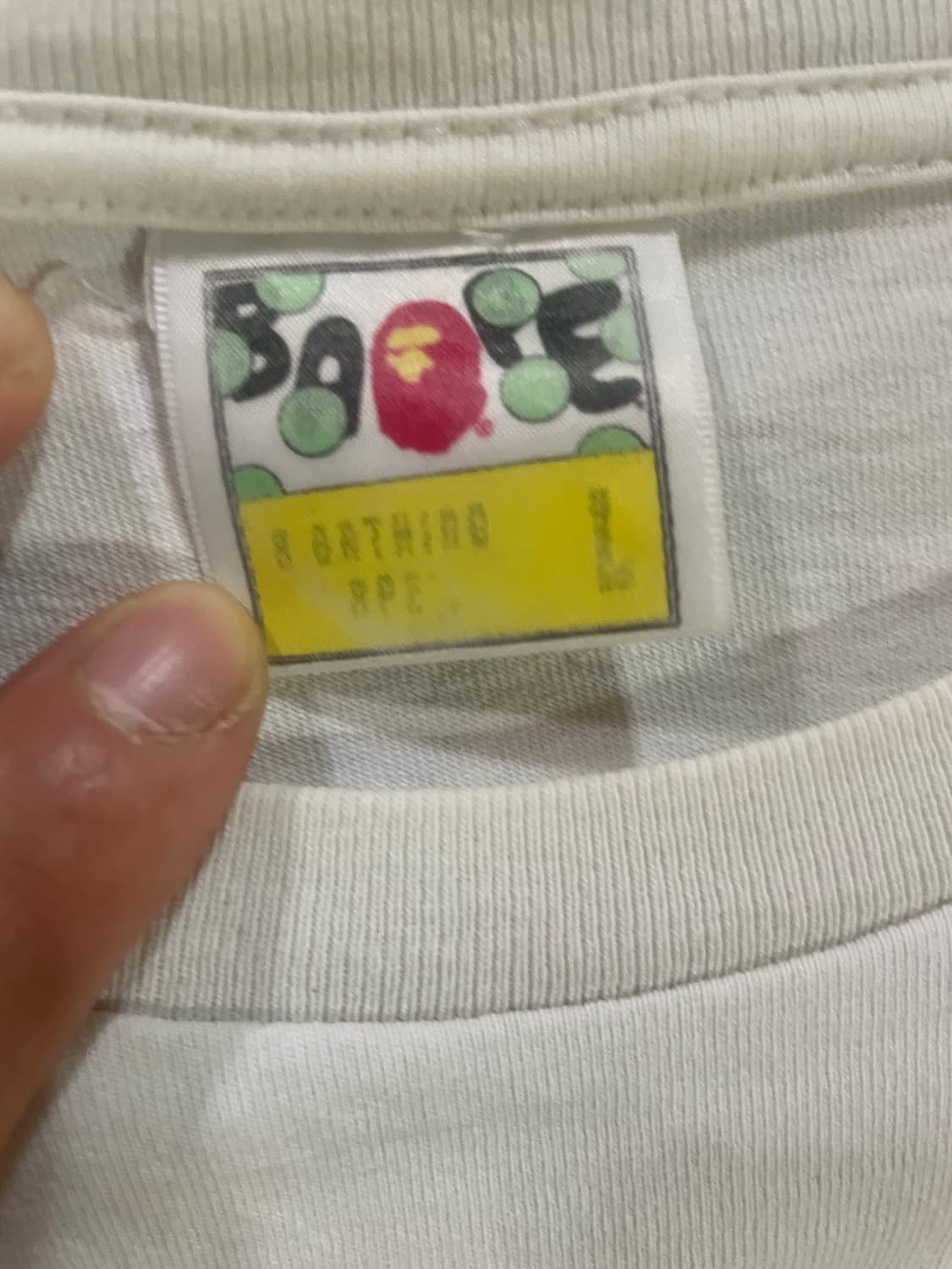 베이프 반팔 티셔츠 상품이미지2