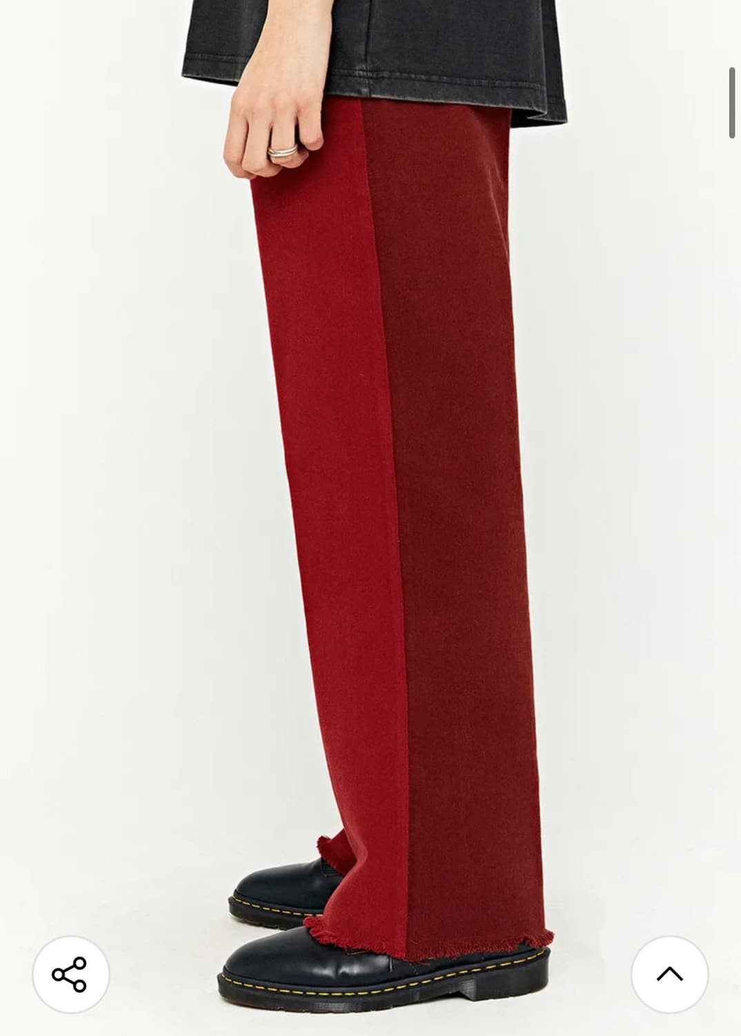 비바스튜디오 TWO TONE DENIM [RED] 상품이미지2
