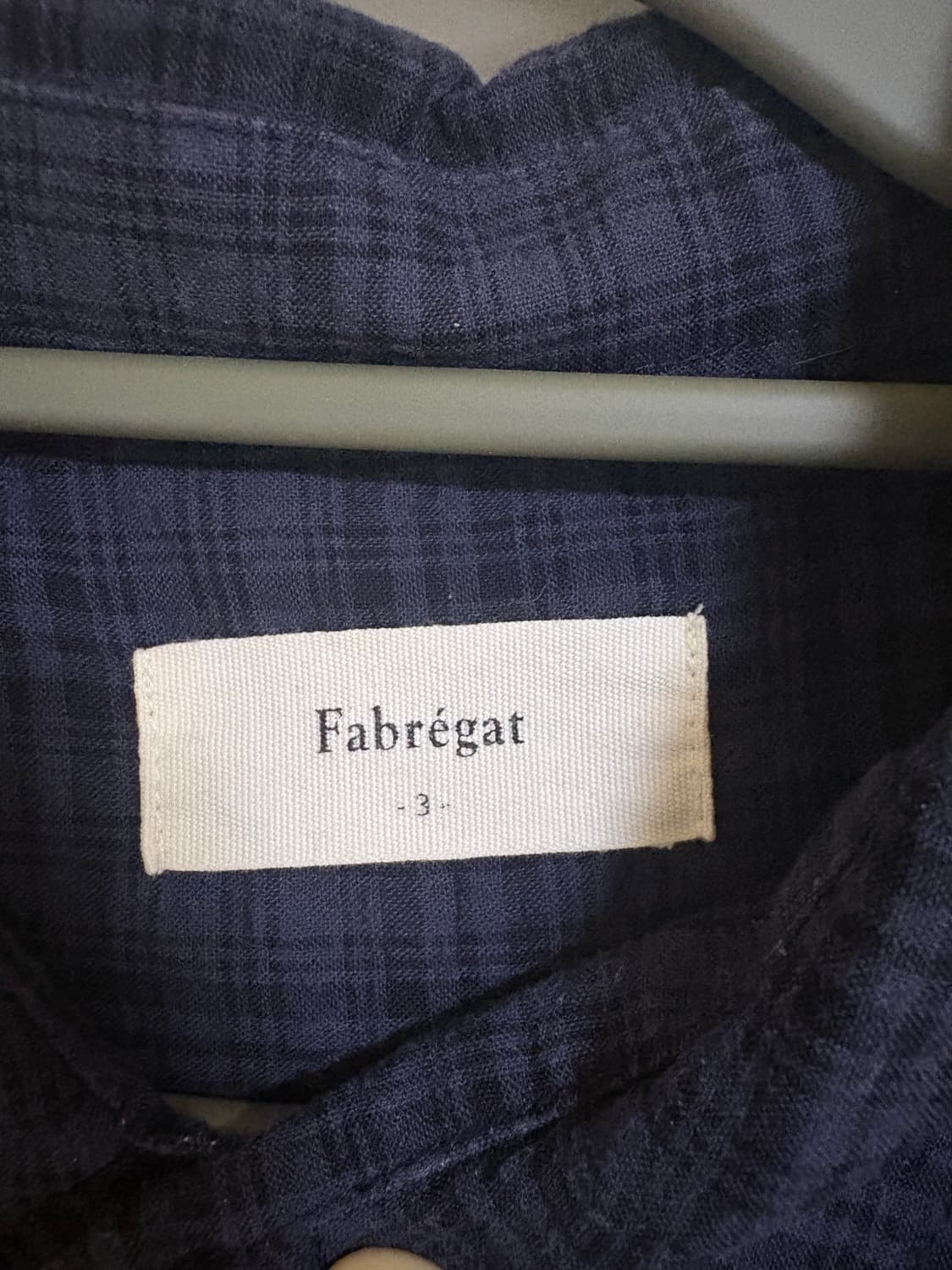 파브레가 카일리 체크셔츠 상품이미지3