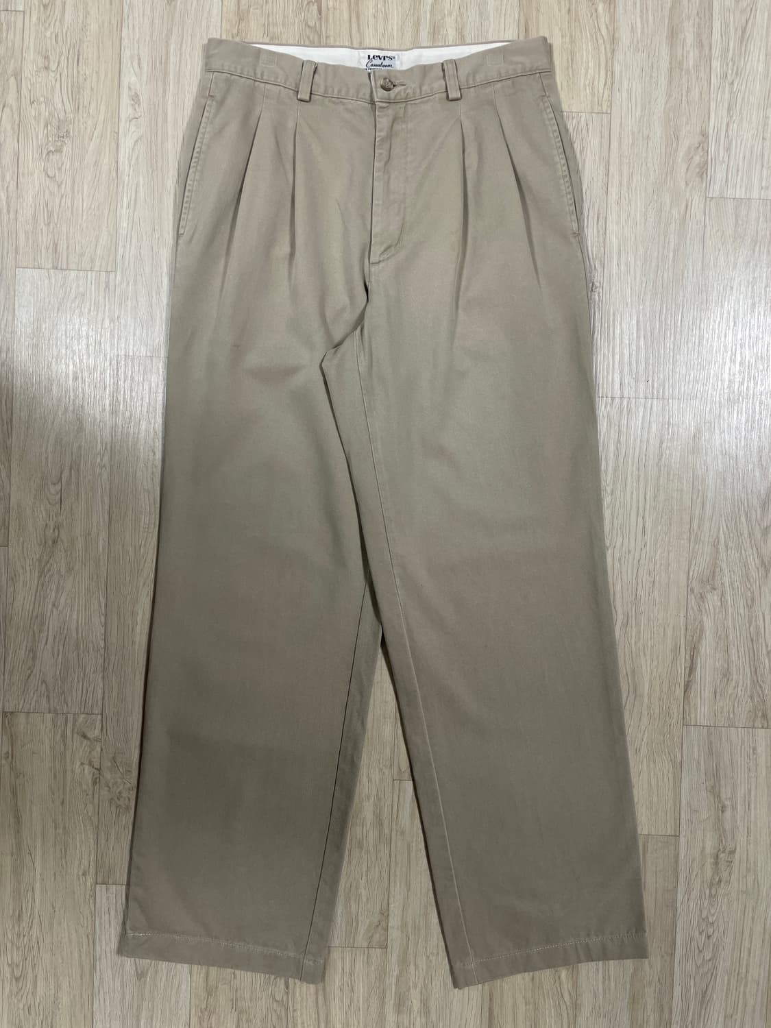 30~31) 90's 리바이스 재팬 클래식 투턱 치노팬츠(일본제) 상품이미지2