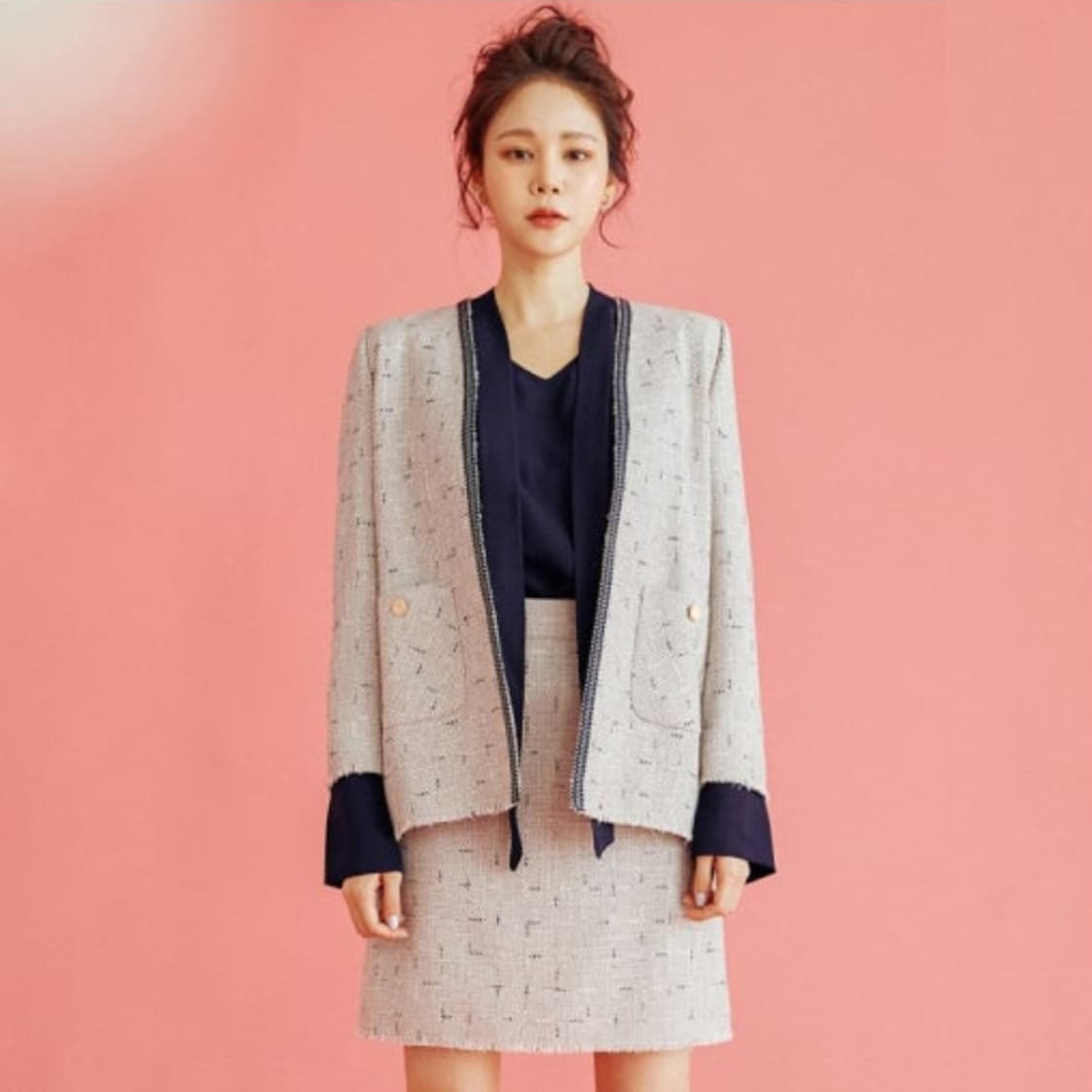 매그제이(MAGJAY) 트위드자켓 55 상품이미지2