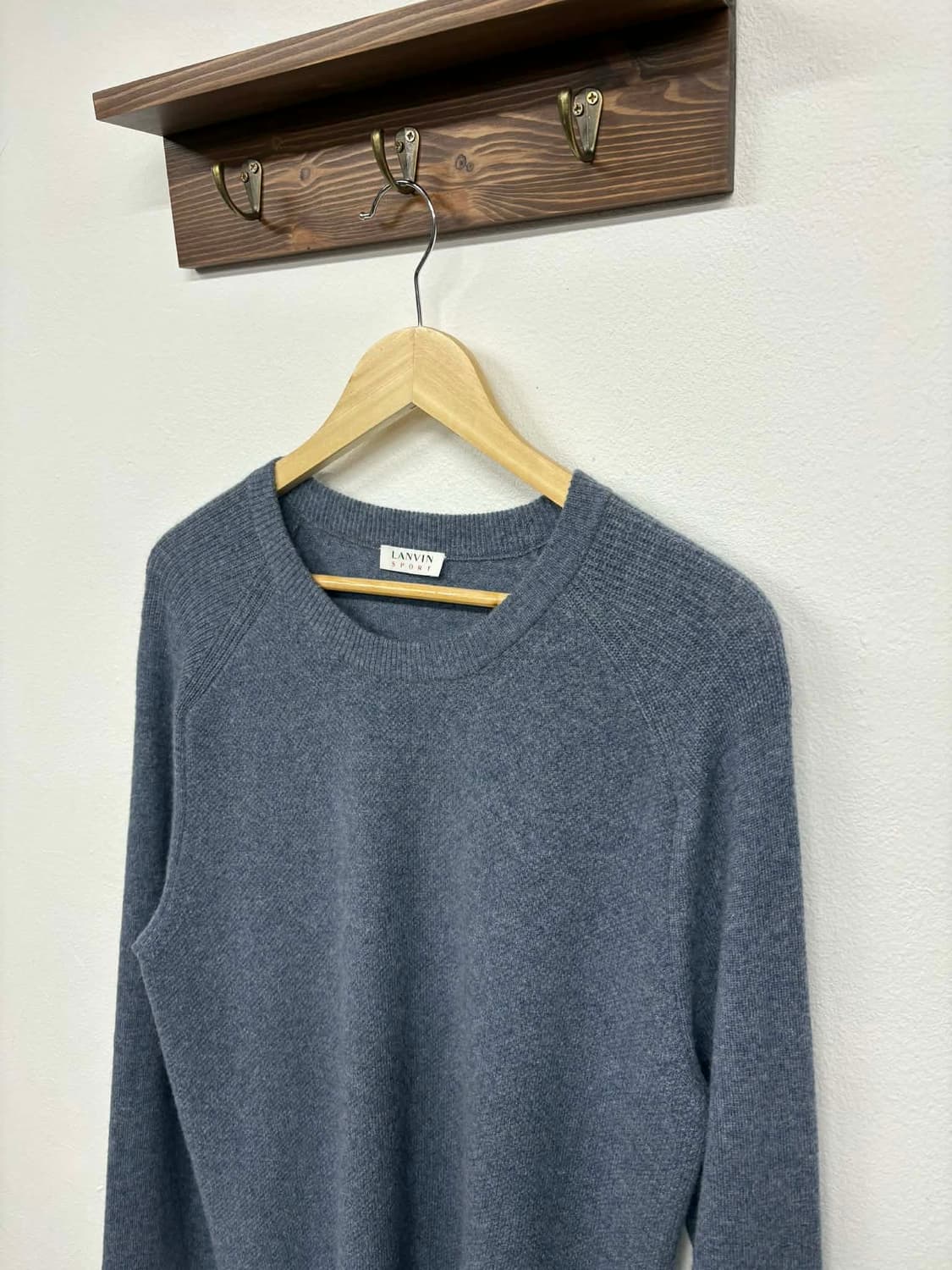 [105] 랑방 한섬 100% 캐시미어 니트 스웨터 상품이미지6