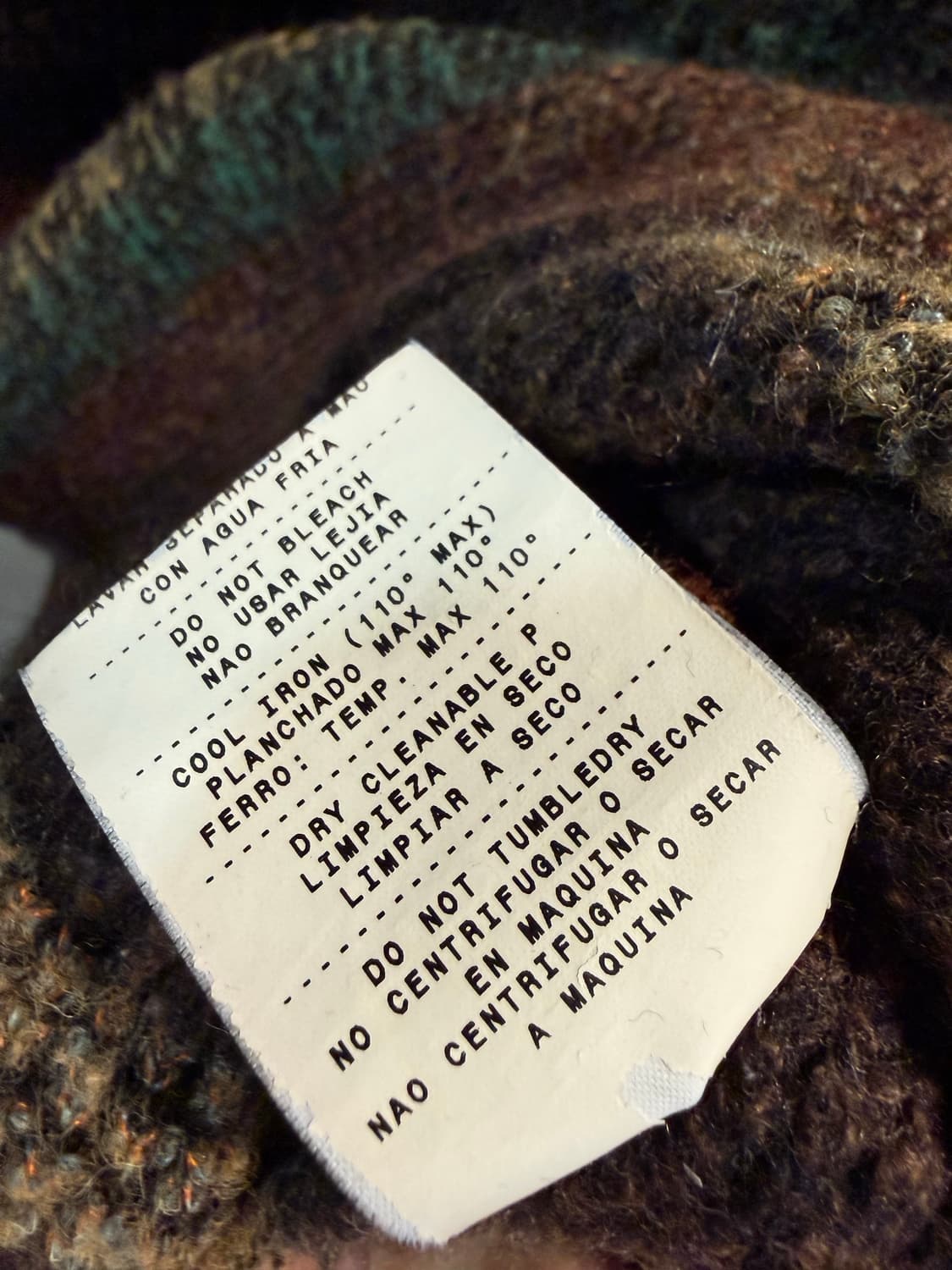 에르메네질도 제냐 ZEGNA 스트라이프 울 니트 S 상품이미지6