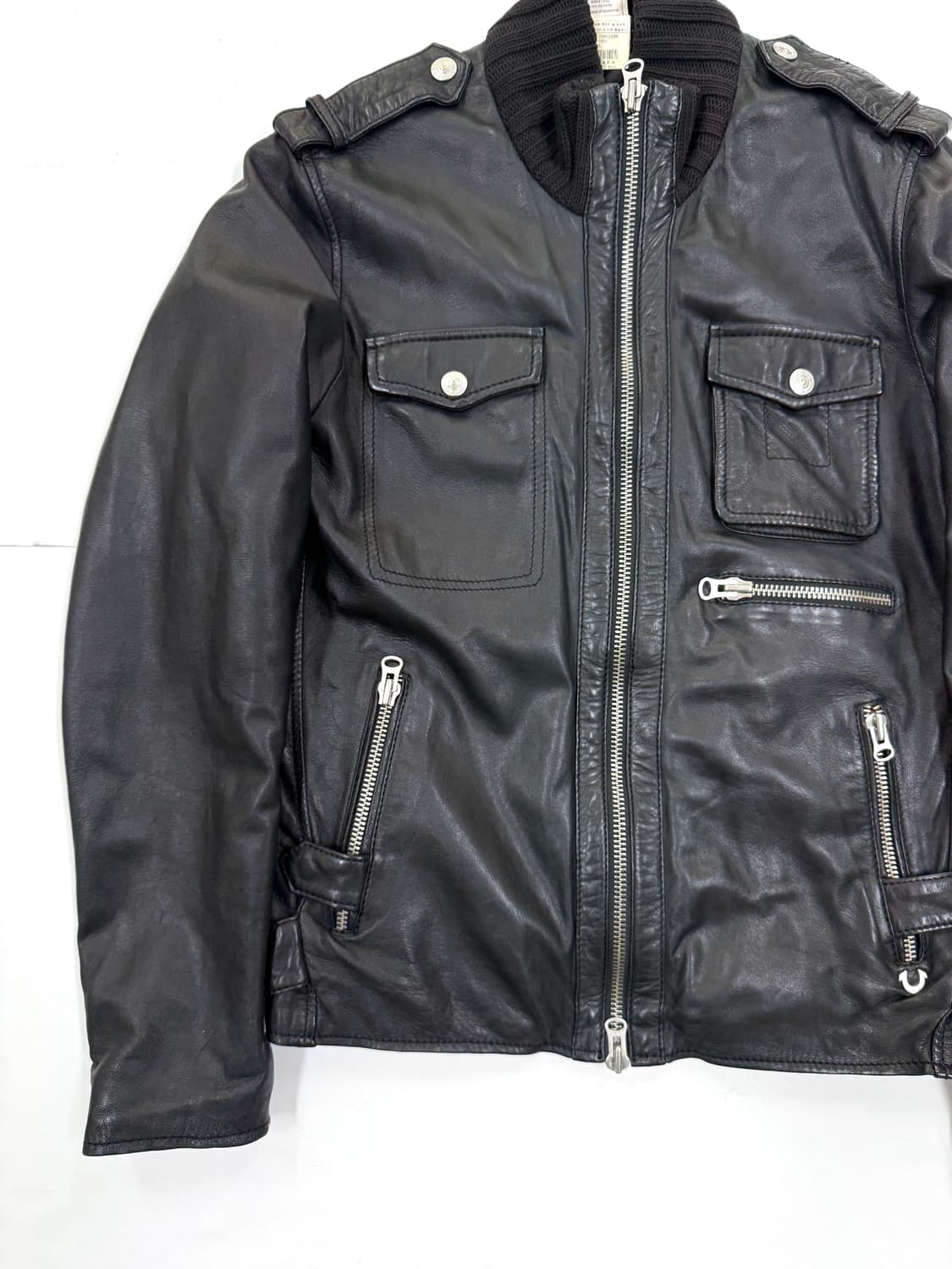 TRUE RELIGION 빈티지 레더 자켓 상품이미지2