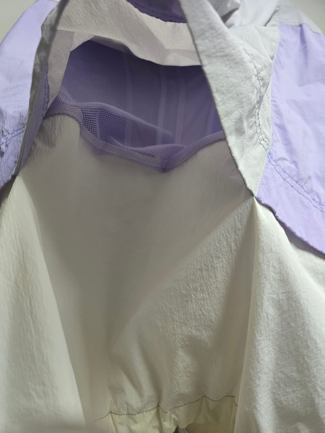 엄브로 라이트 퍼플 오버핏 바람막이 윈드자켓 80(2XS) 상품이미지5