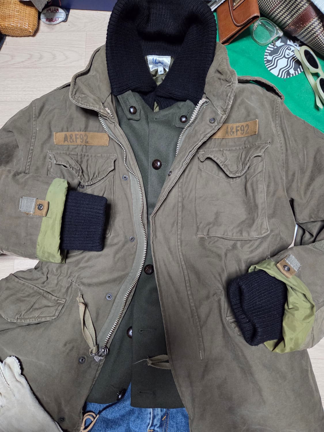 (ENGLAND)YARMO 밀리터리 자켓 점퍼 전술 워크 상품이미지6