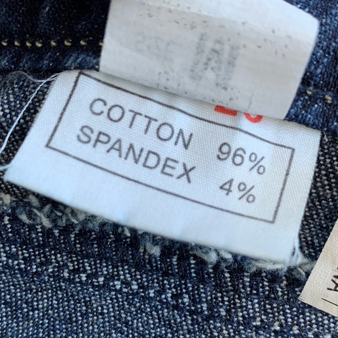 빈티지 EXPOSED 스웨이드 플라워 비즈 데님 스커트 1781 상품이미지10