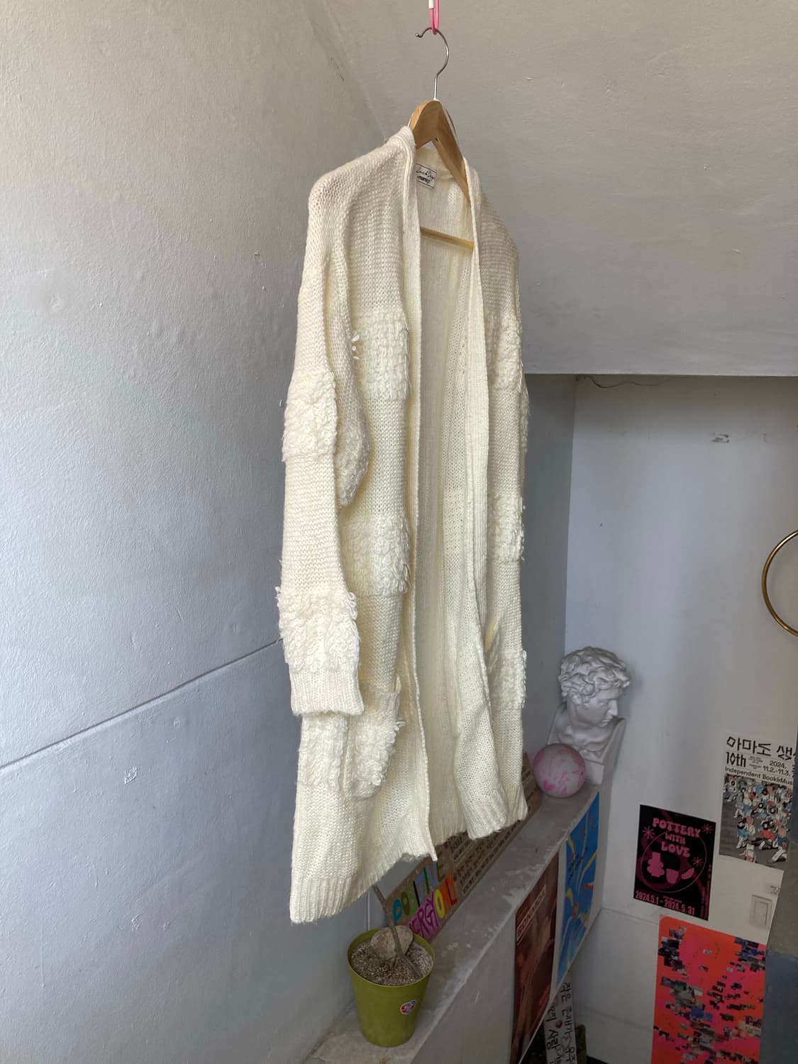 에스닉 니트 롱 가디건 상품이미지4