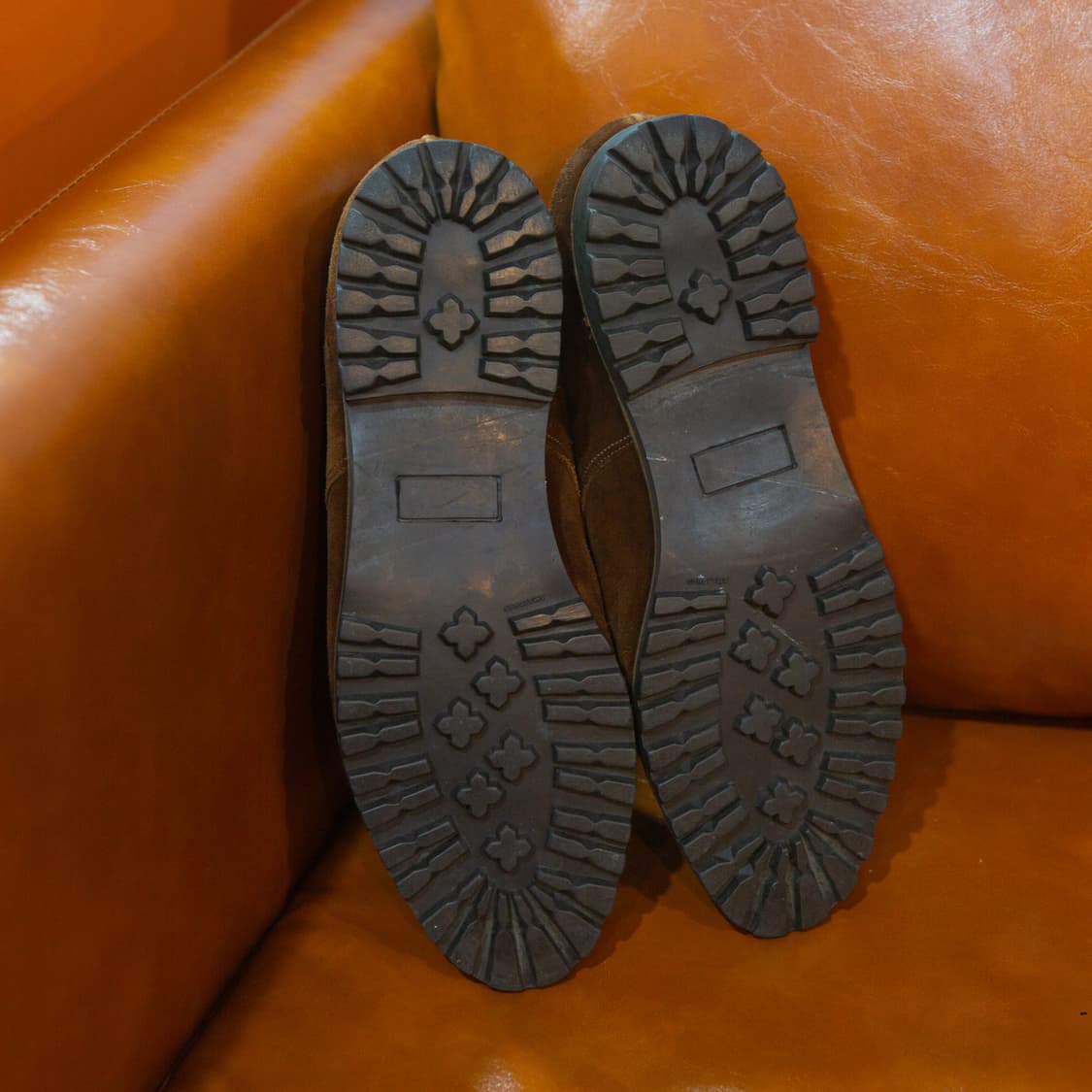 80s 폴로 컨트리 벅 스웨이드 더비슈즈 브라운 [Made in USA] 상품이미지3