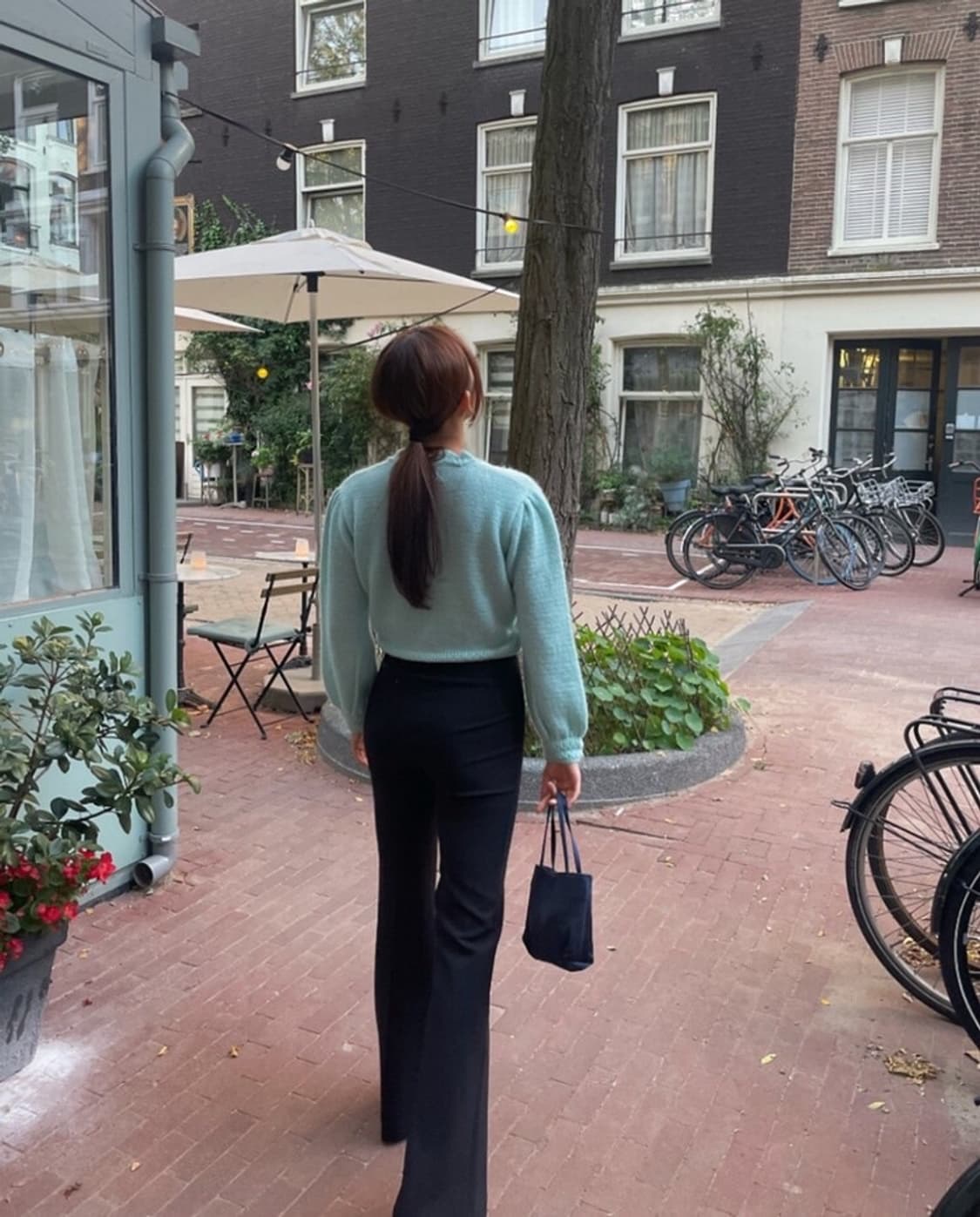 메모오피셜 슬랙스 앰버 상품이미지7