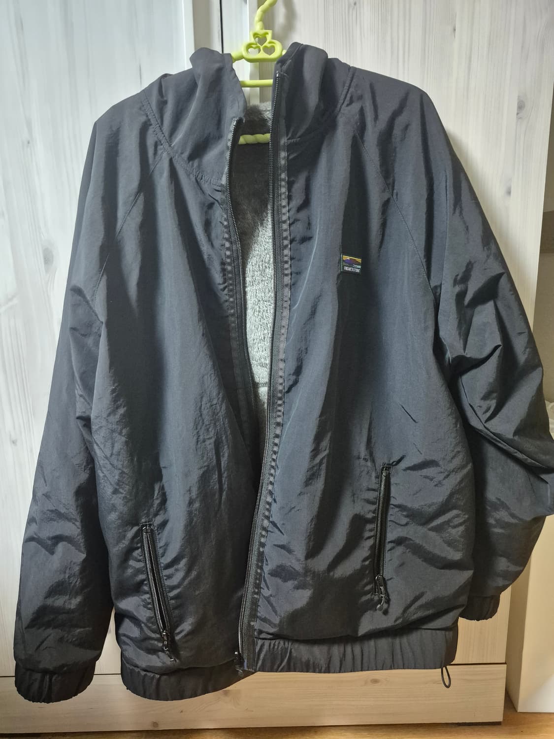 프릭스스토어 리버시블 플리스 후드집업 m 상품이미지1