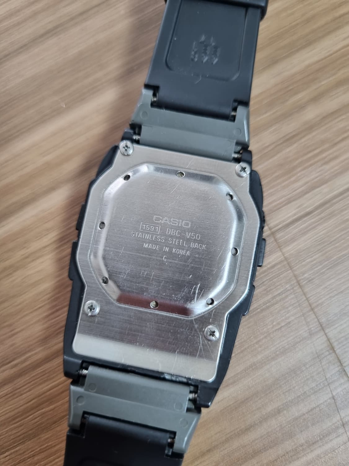 빈티지 카시오 녹음기 시계 DBC-V50 상품이미지4