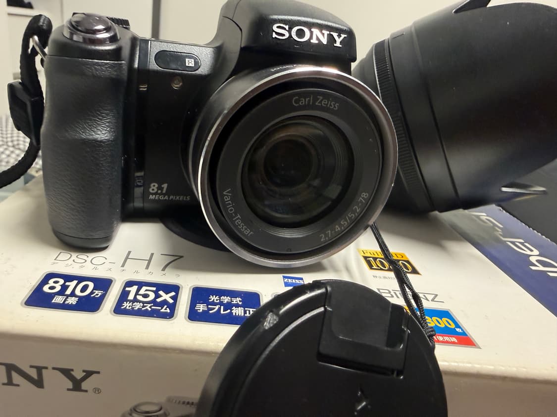 소니 사이버샷 DSC-H7 카메라 빈티지dslr 빈티지 디카 상품이미지2