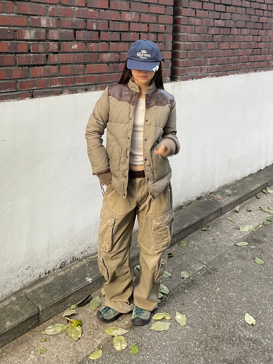 일본 빈티지 더블카고 와이드 팬츠 상품이미지2