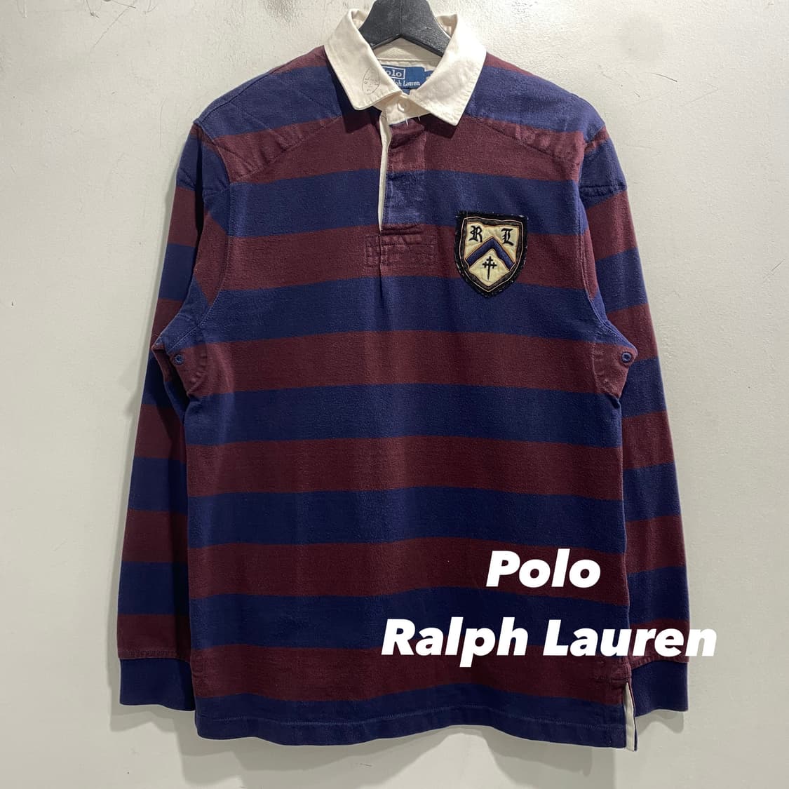 폴로 랄프로렌 스트라이프 럭비티 상품이미지1