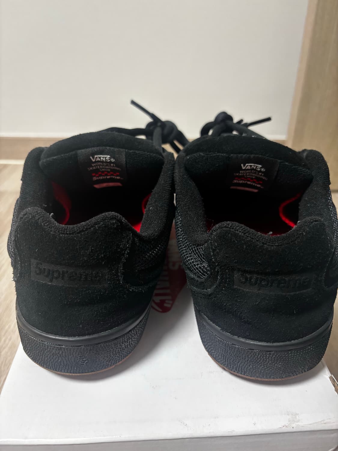 Vans x Supreme Speed Black 260 상품이미지3